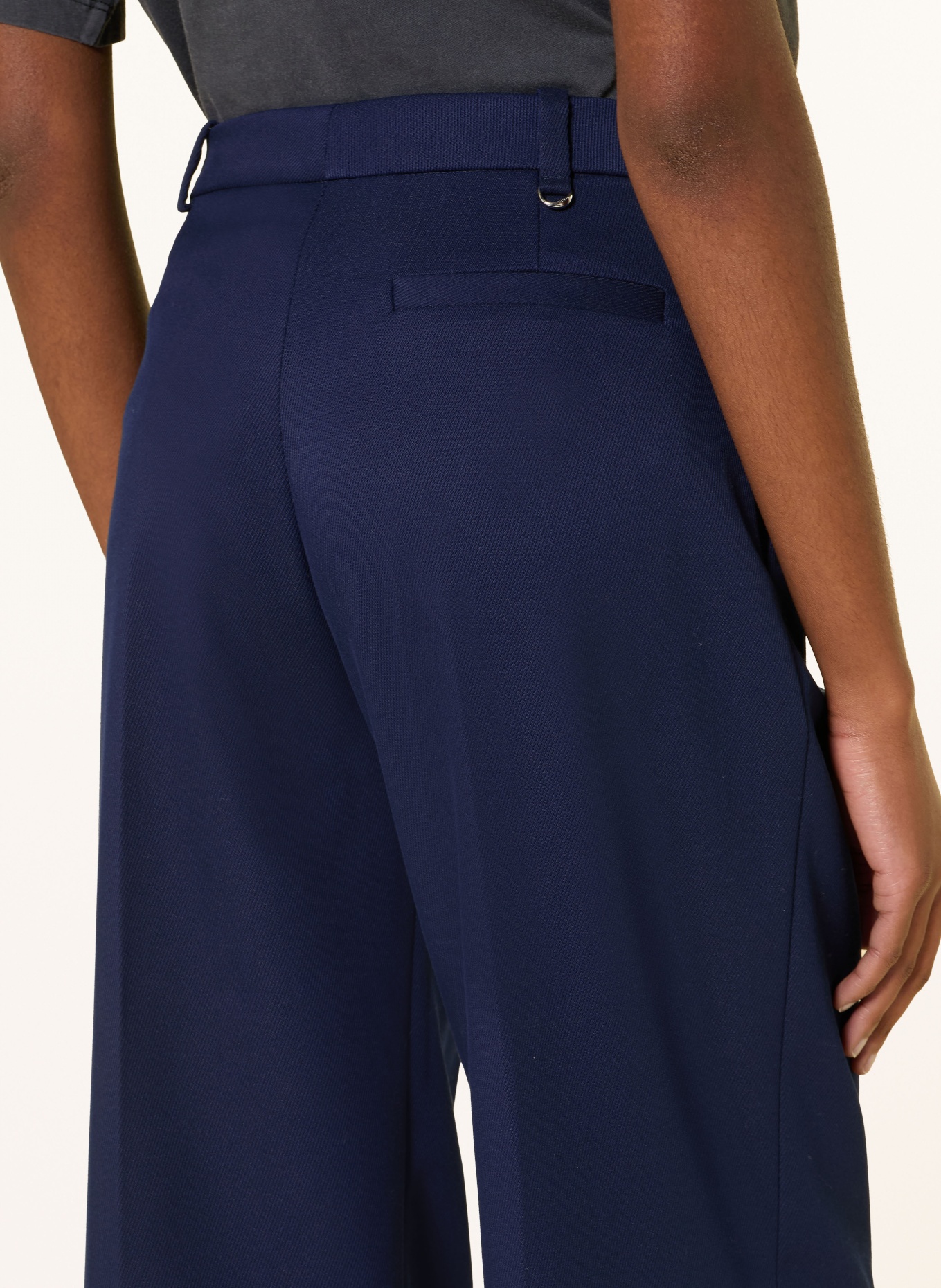 HUGO HALATI Marlene Pants: DARK BLUE