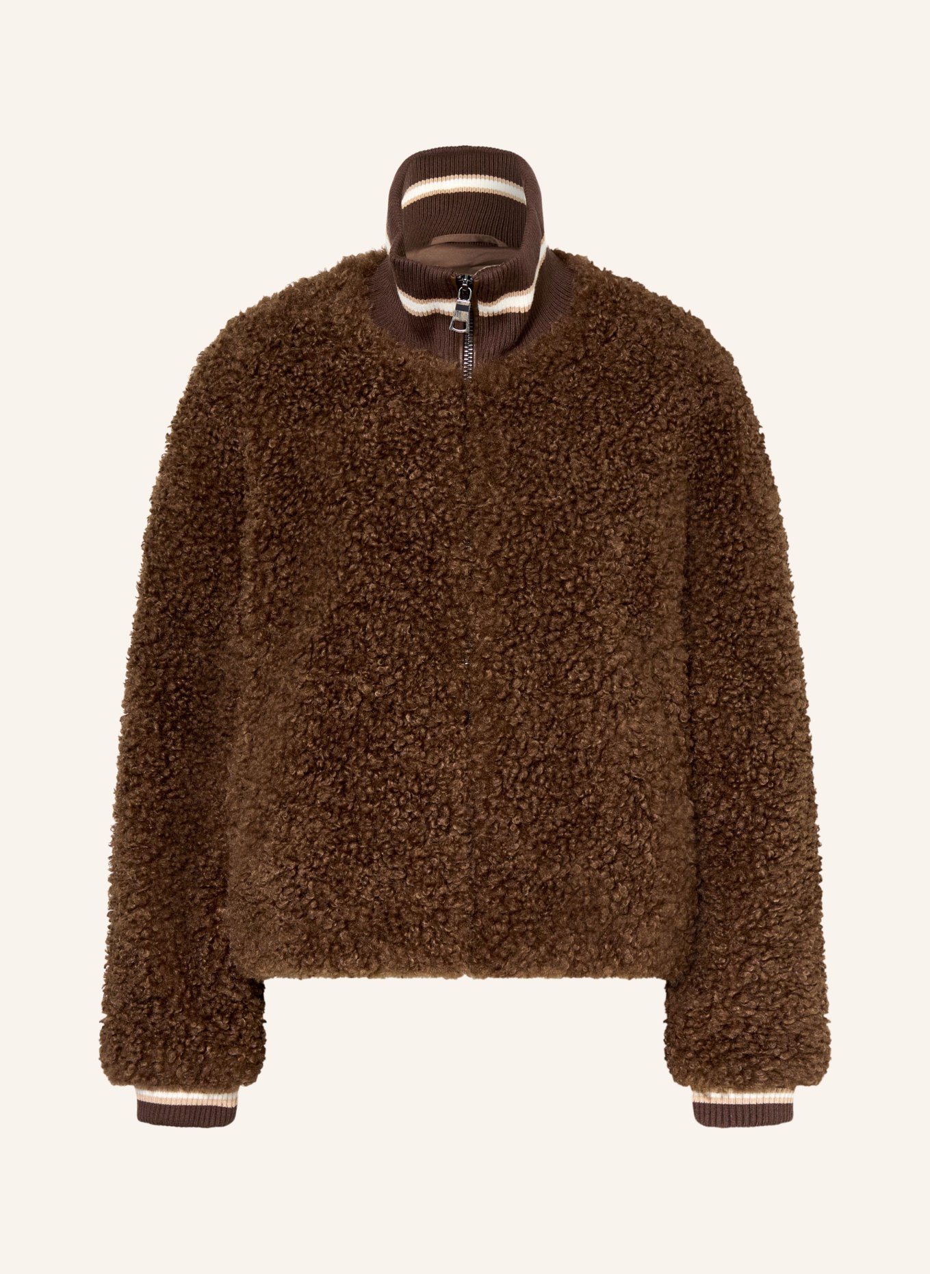 No.1 Como Blouson: MARO ÎNCHIS