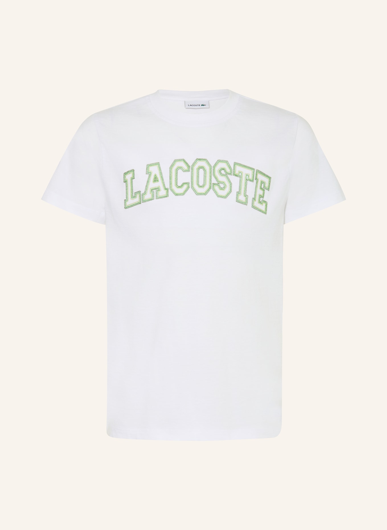 LACOSTE T-Shirt: WEISS