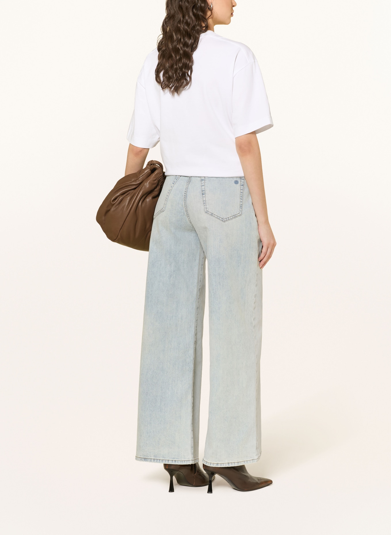 ELIAS RUMELIS Wide Leg Jeans KALEA: 1366 flatrate blue