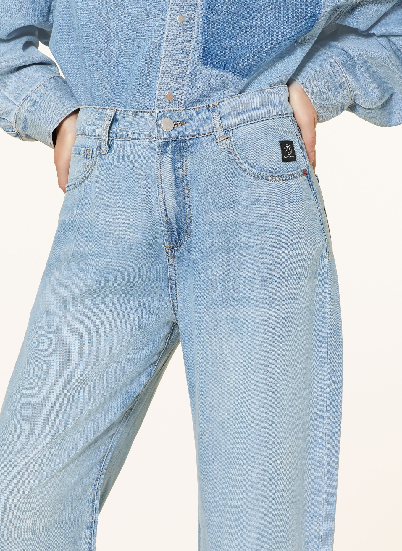 ELIAS RUMELIS Barrel Jeans YOANA: 1217 papua blue