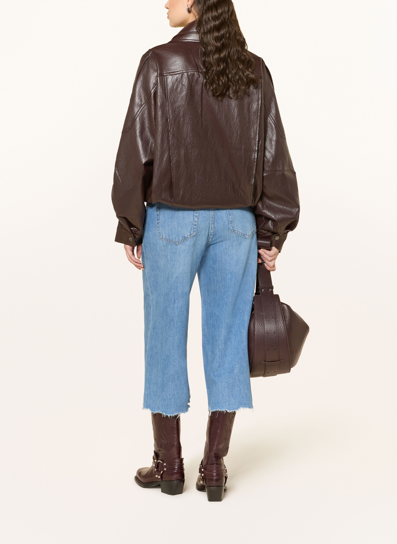 ELIAS RUMELIS Jeans-Culotte LINA: BLAU