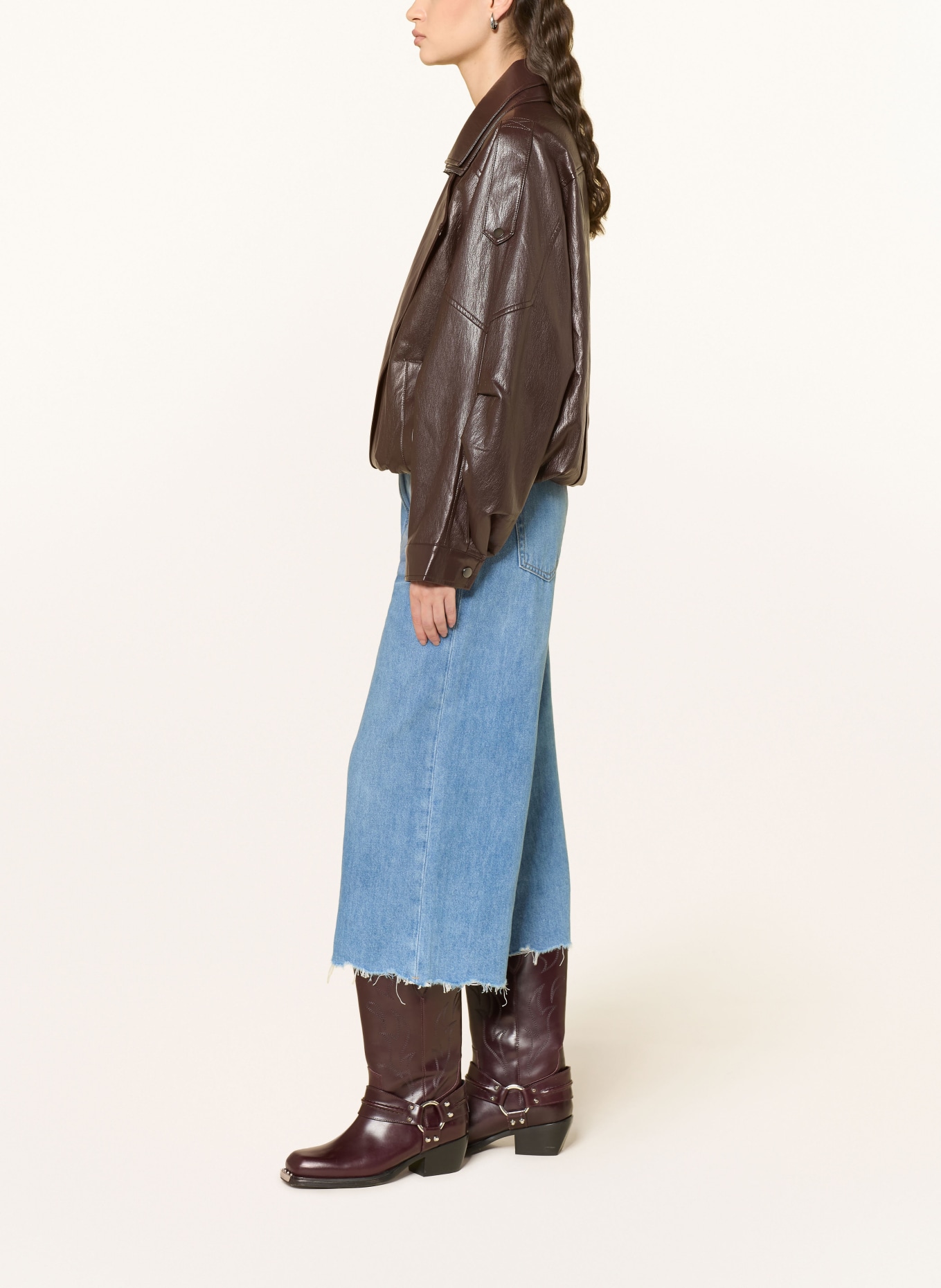 ELIAS RUMELIS Jeans-Culotte LINA: BLAU
