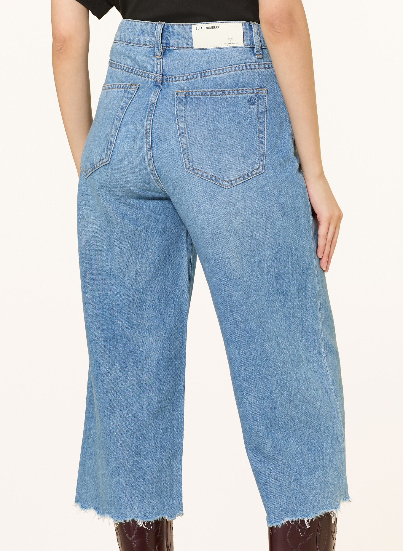 ELIAS RUMELIS Jeans-Culotte LINA: BLAU
