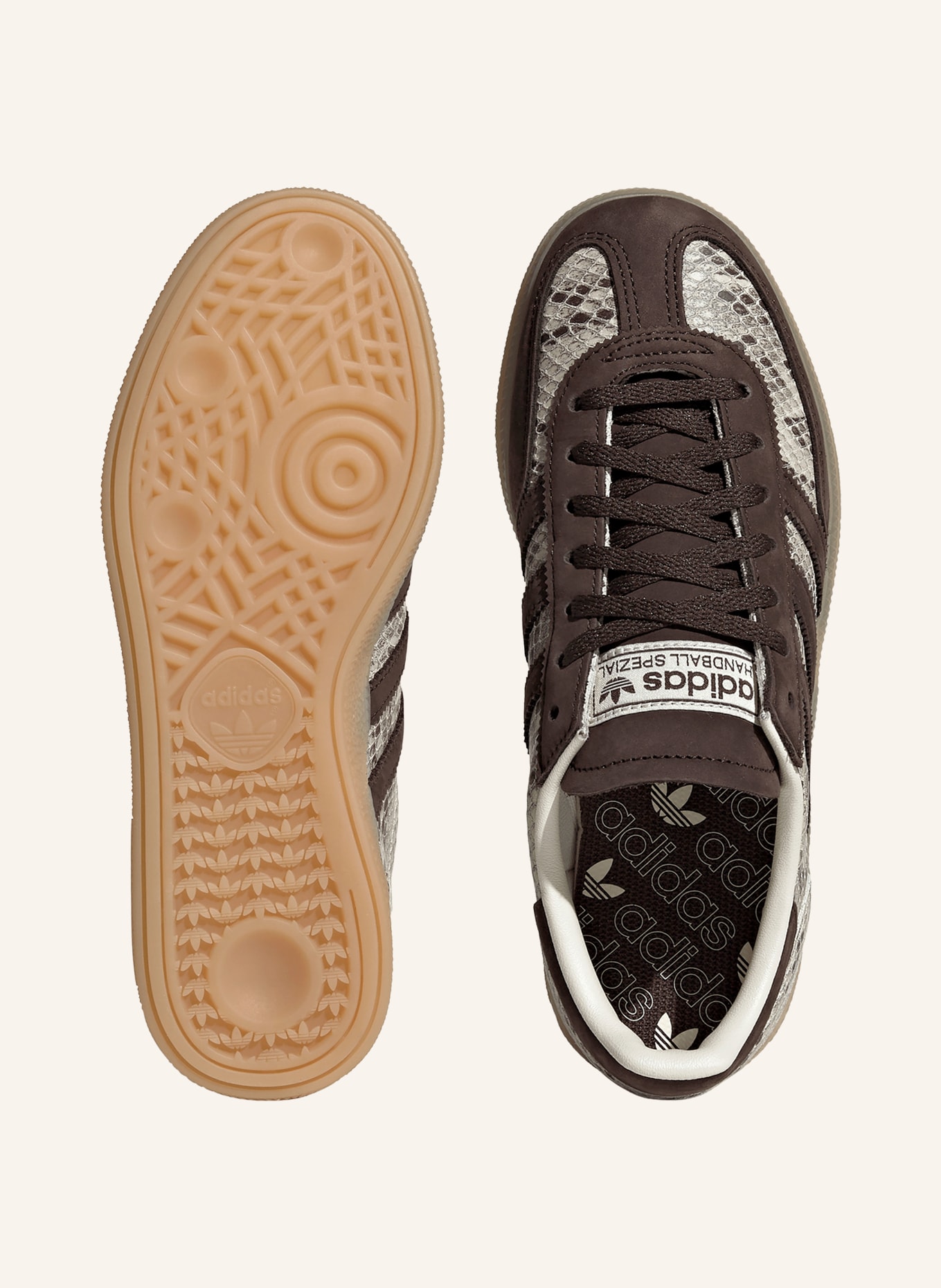 adidas Originals Sneaker SPECJALNE DO PIŁKI RĘCZNEJ: BRĄZOWY / ECRU