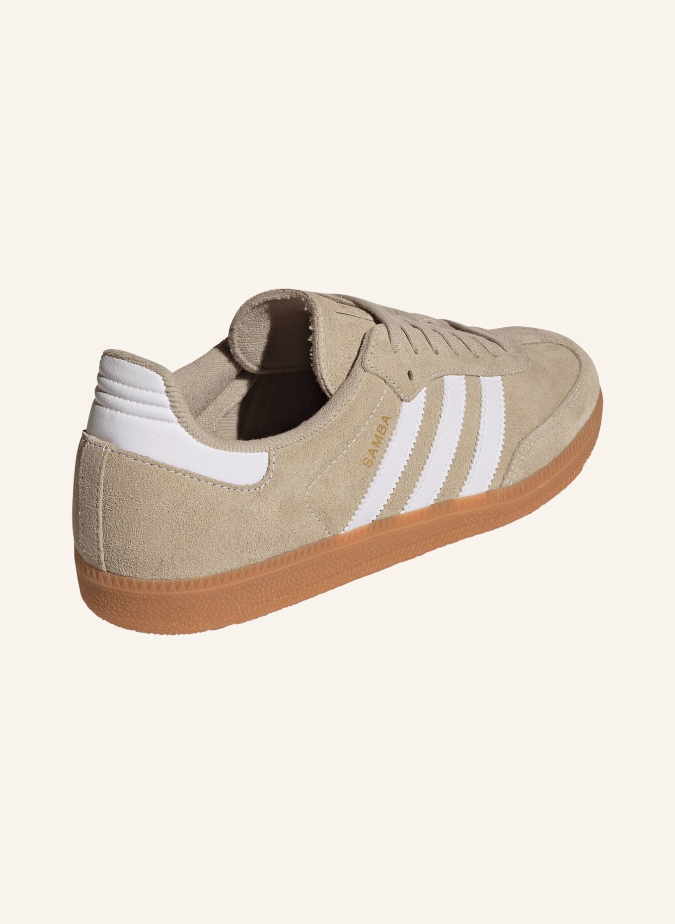 adidas Originals Sneaker SAMBA OG: BEIGE / WEISS