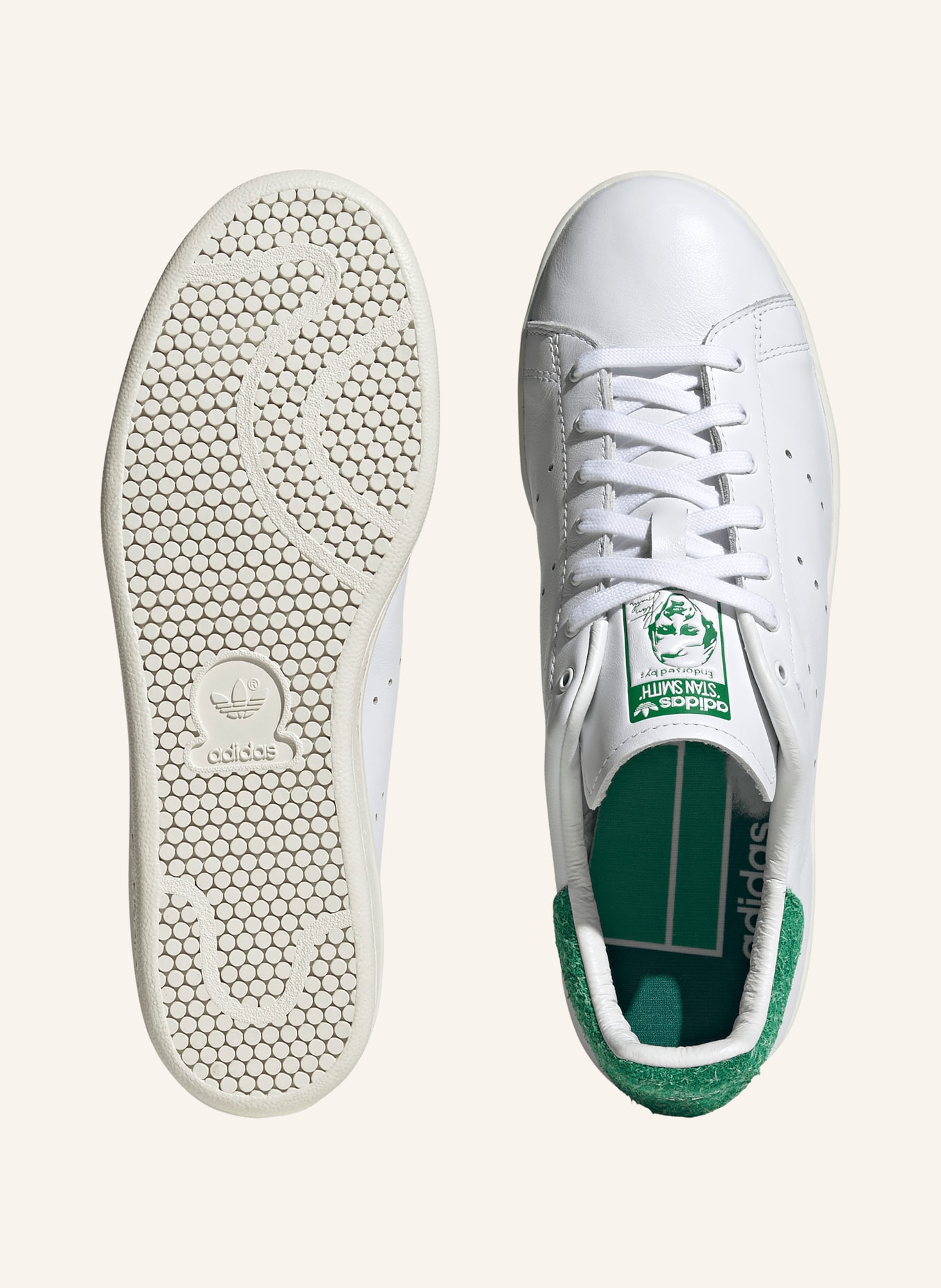 adidas Originals Sneaker STAN SMITH 80S: WEISS / GRÜN