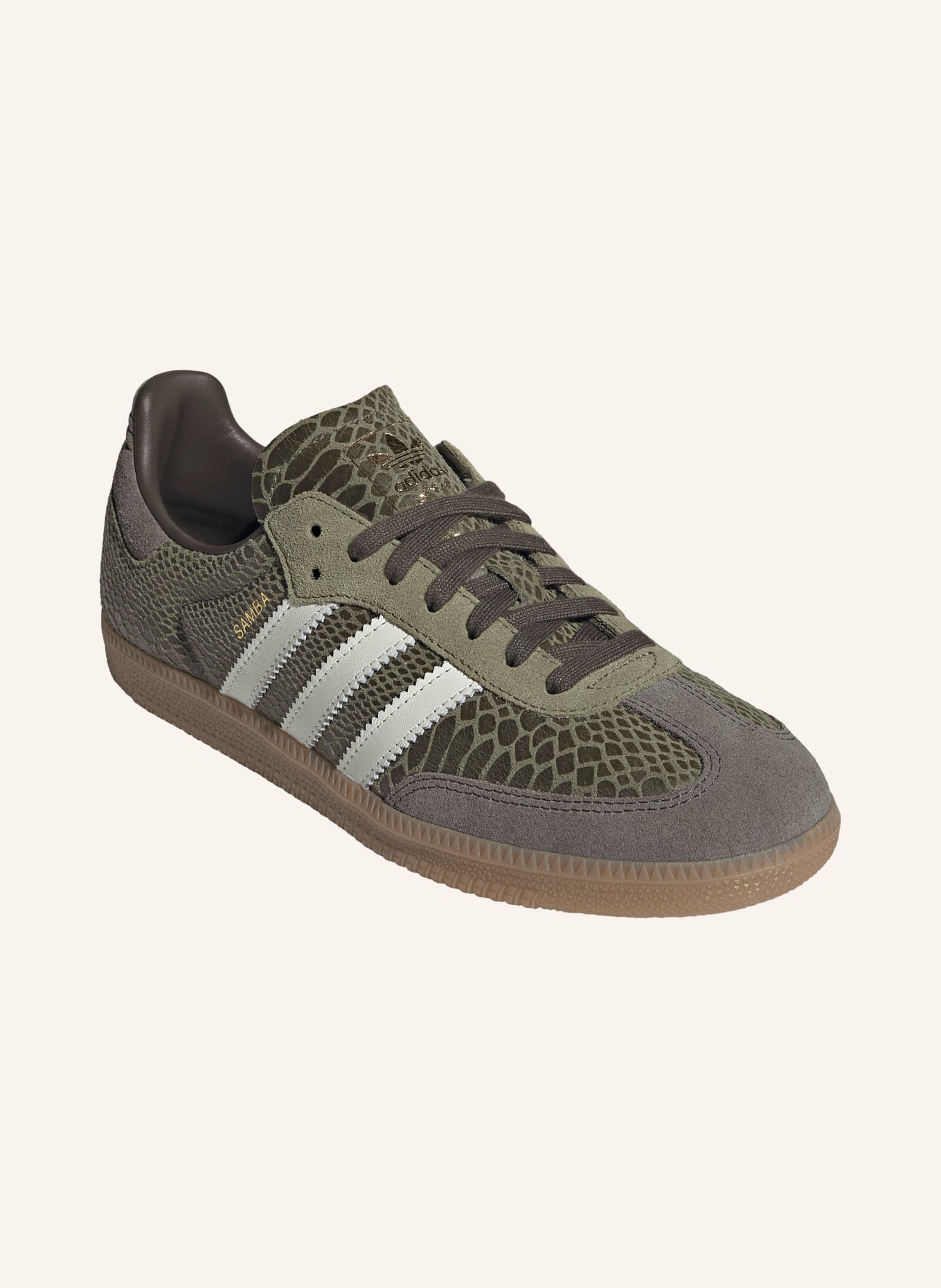 adidas Originals Sneaker SAMBA OG: KHAKI / BRĄZOWY / BIAŁY