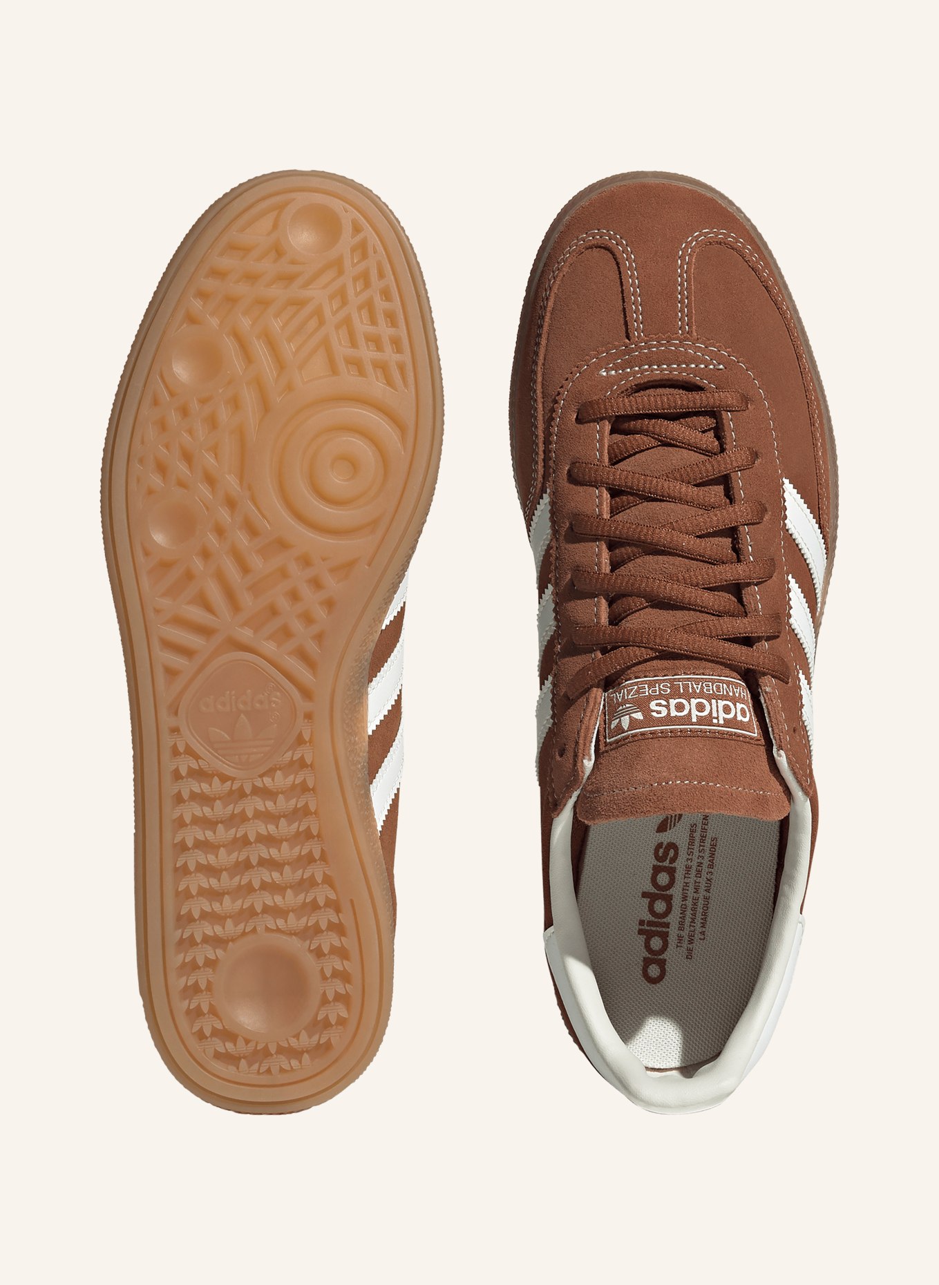 adidas Originals Sneaker SPECJALNE DO PIŁKI RĘCZNEJ: BRĄZOWY / BIAŁY