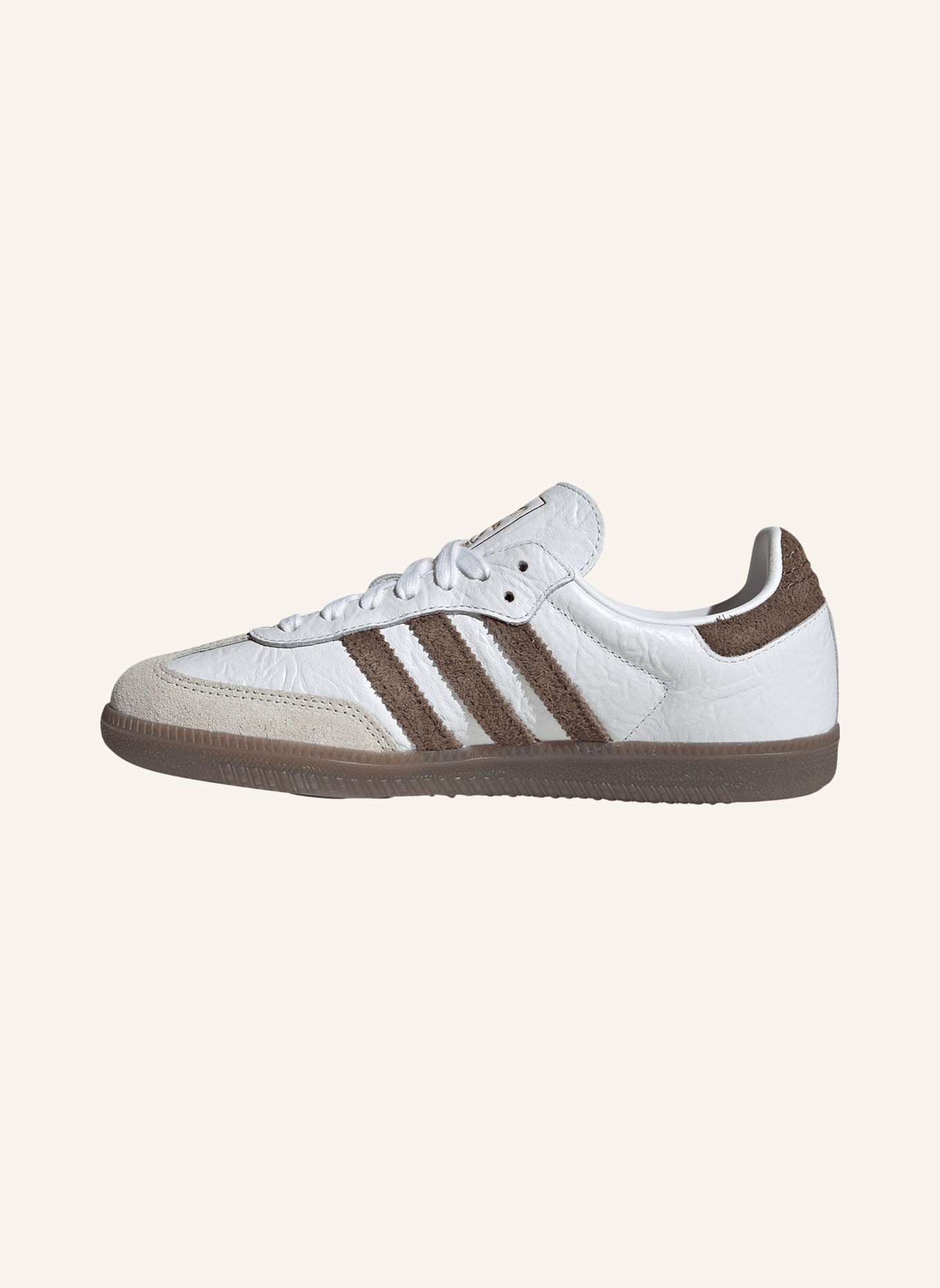 adidas Originals Sneaker SAMBA OG: WEISS / BRAUN / HELLGRAU