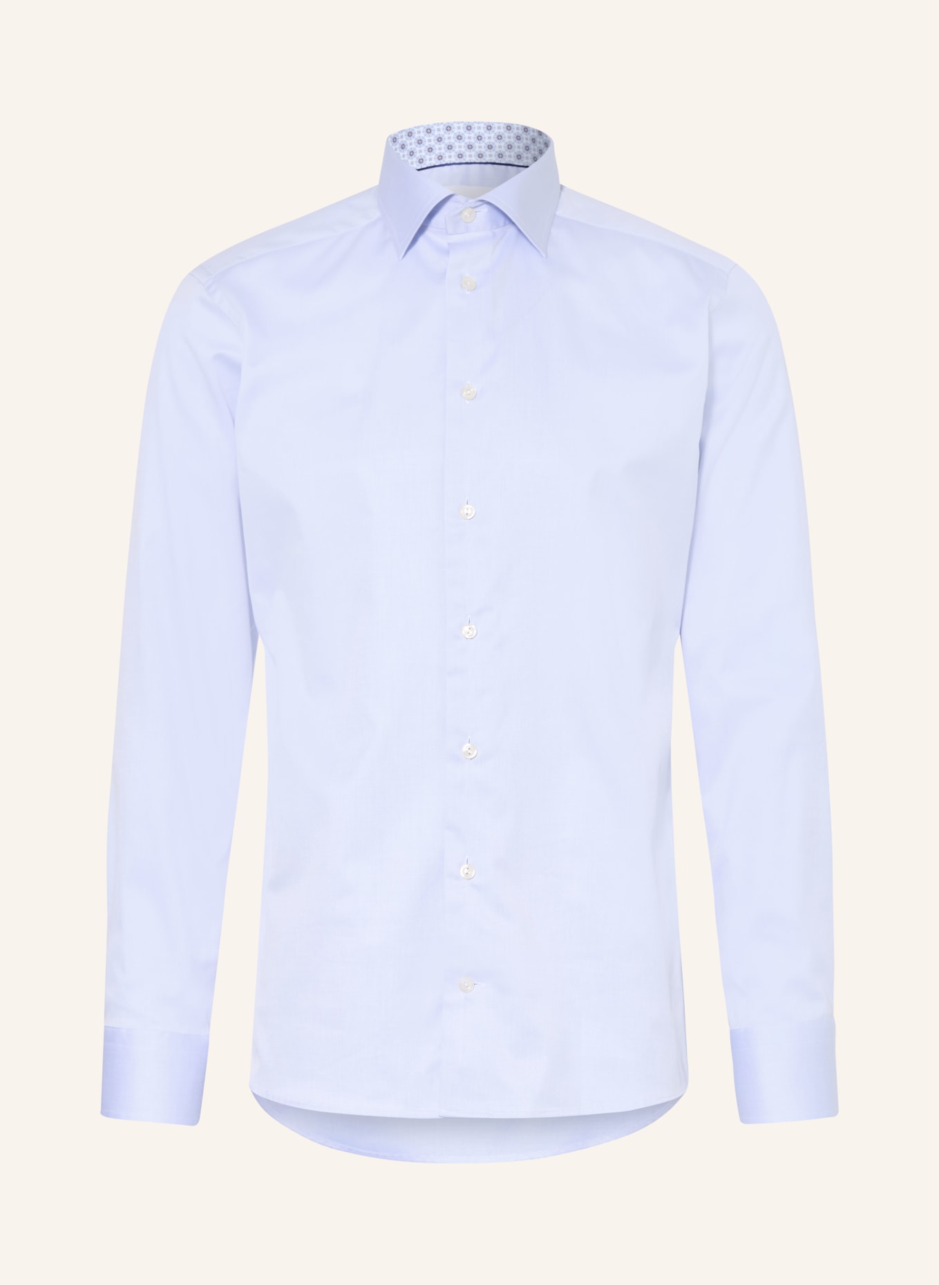 ETON Overhemd Slim Fit: LICHTBLAUW