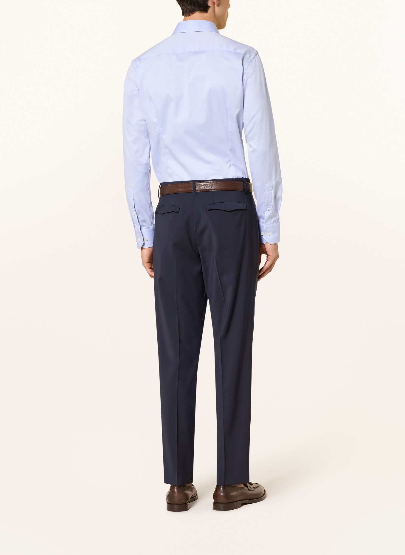 ETON Overhemd Slim Fit: LICHTBLAUW