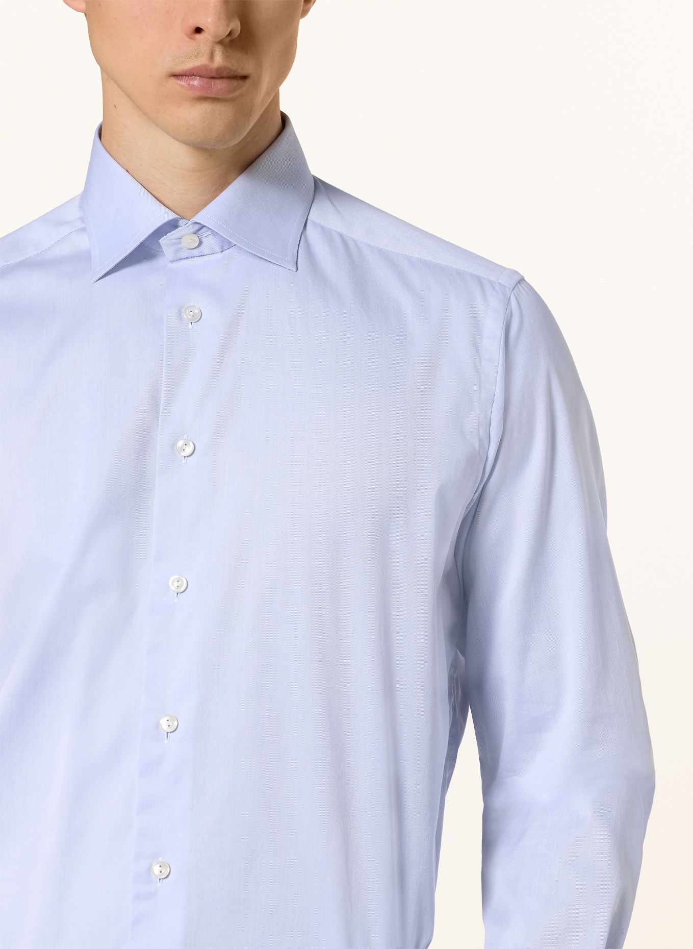 ETON Overhemd Contemporary Fit: LICHTBLAUW