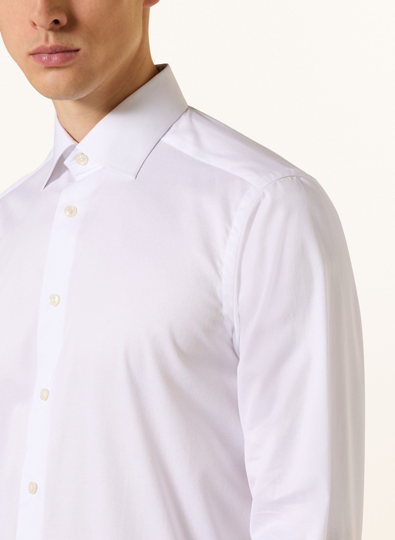 ETON Overhemd Contemporary Fit: WIT