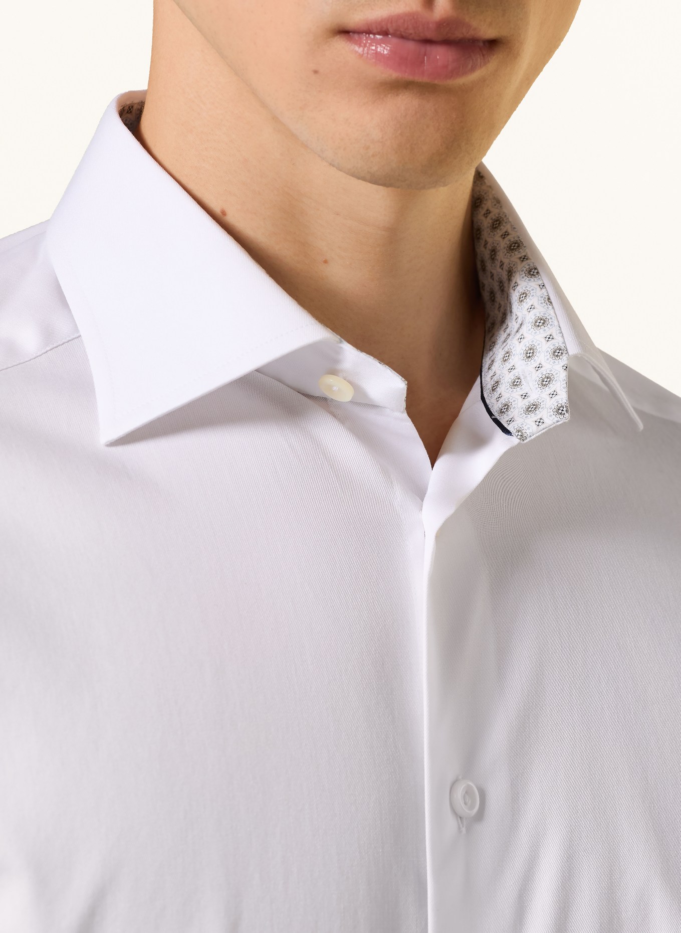 ETON Overhemd Contemporary Fit: WIT
