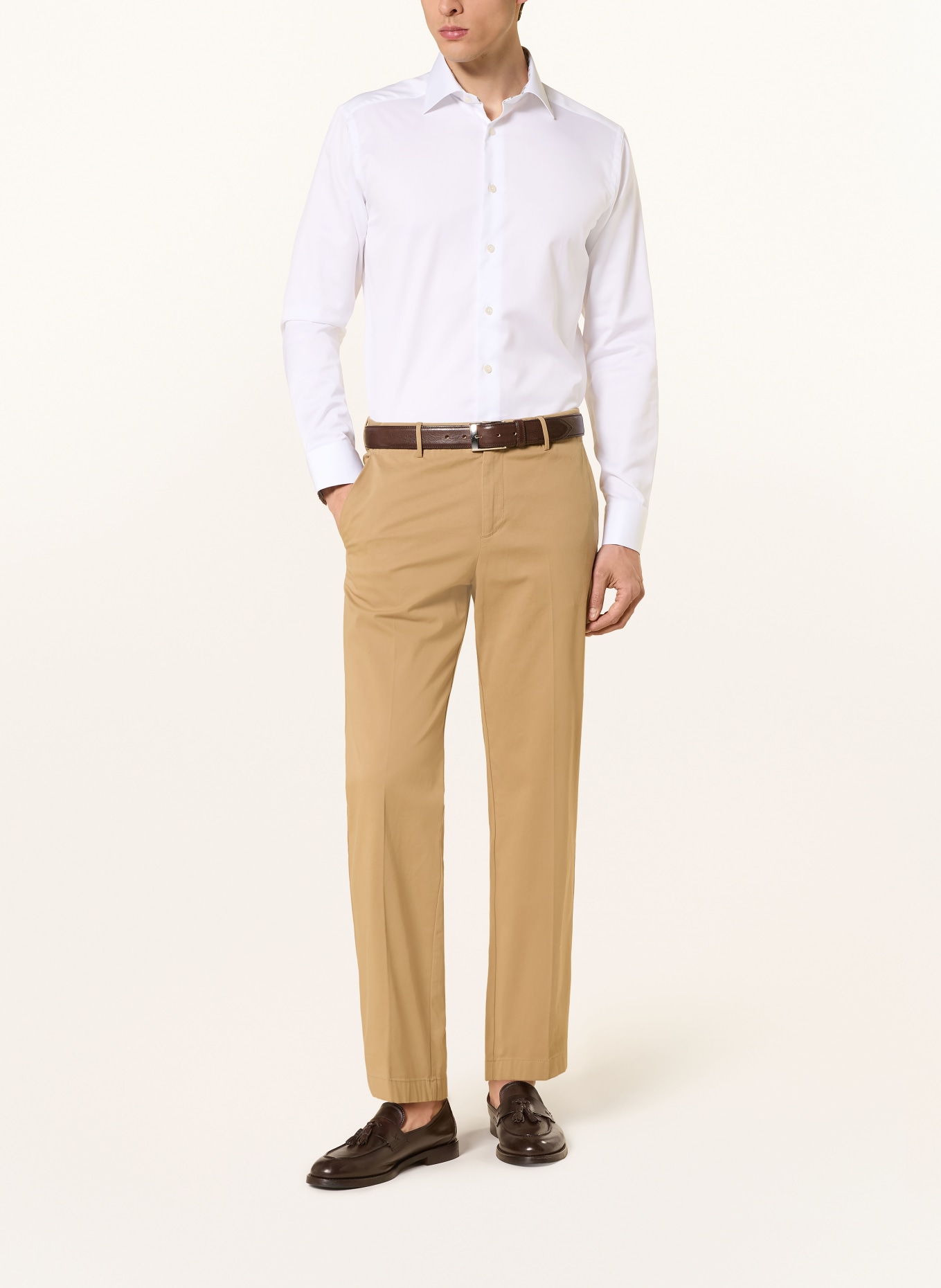 ETON Overhemd Slim Fit: WIT