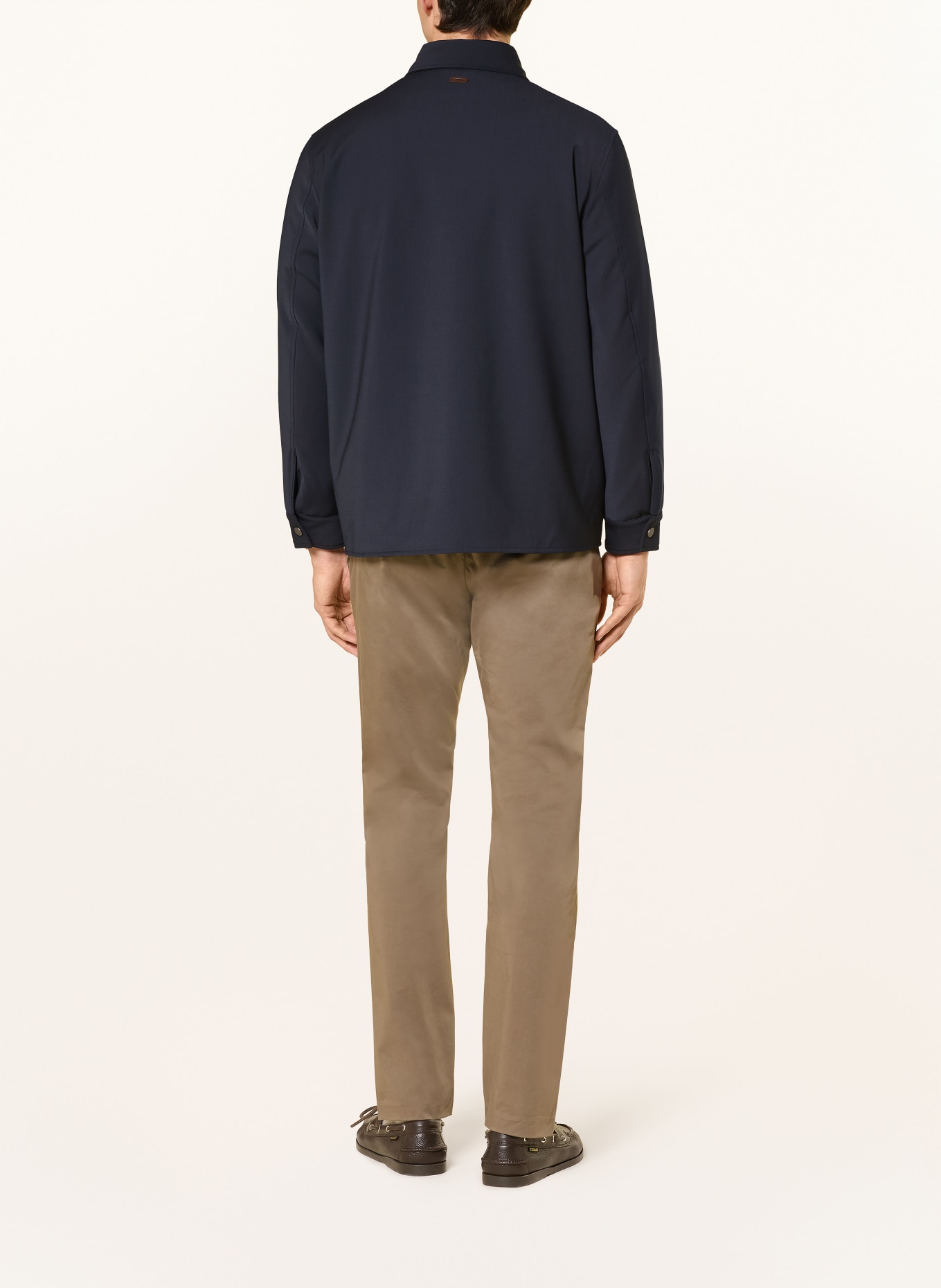 ETON Overjas: DONKERBLAUW