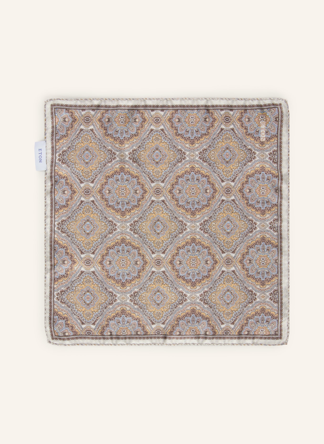 ETON Einstecktuch: CREME / CAMEL / TAUPE
