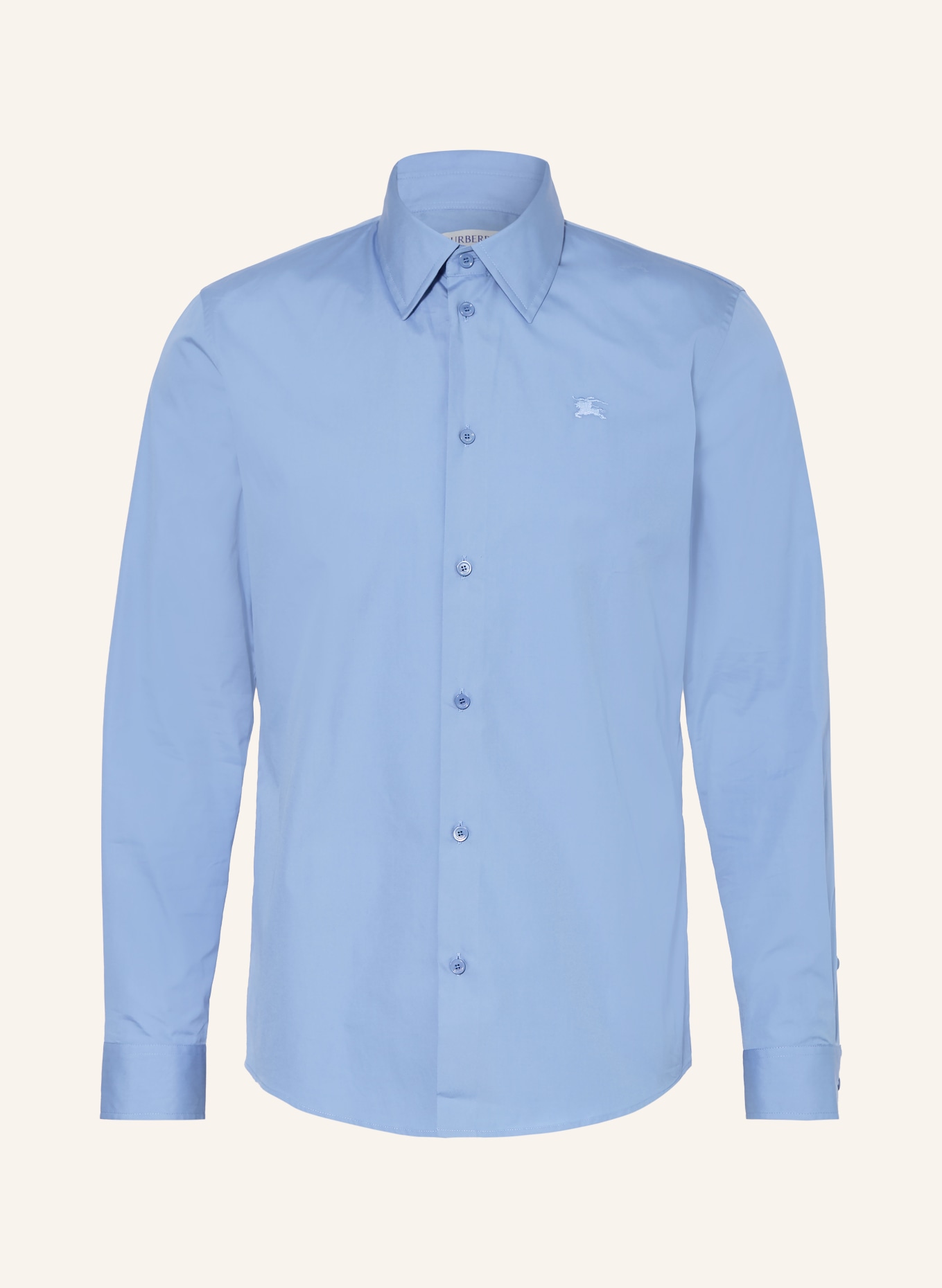 BURBERRY Regular Fit Shirt: BLUE