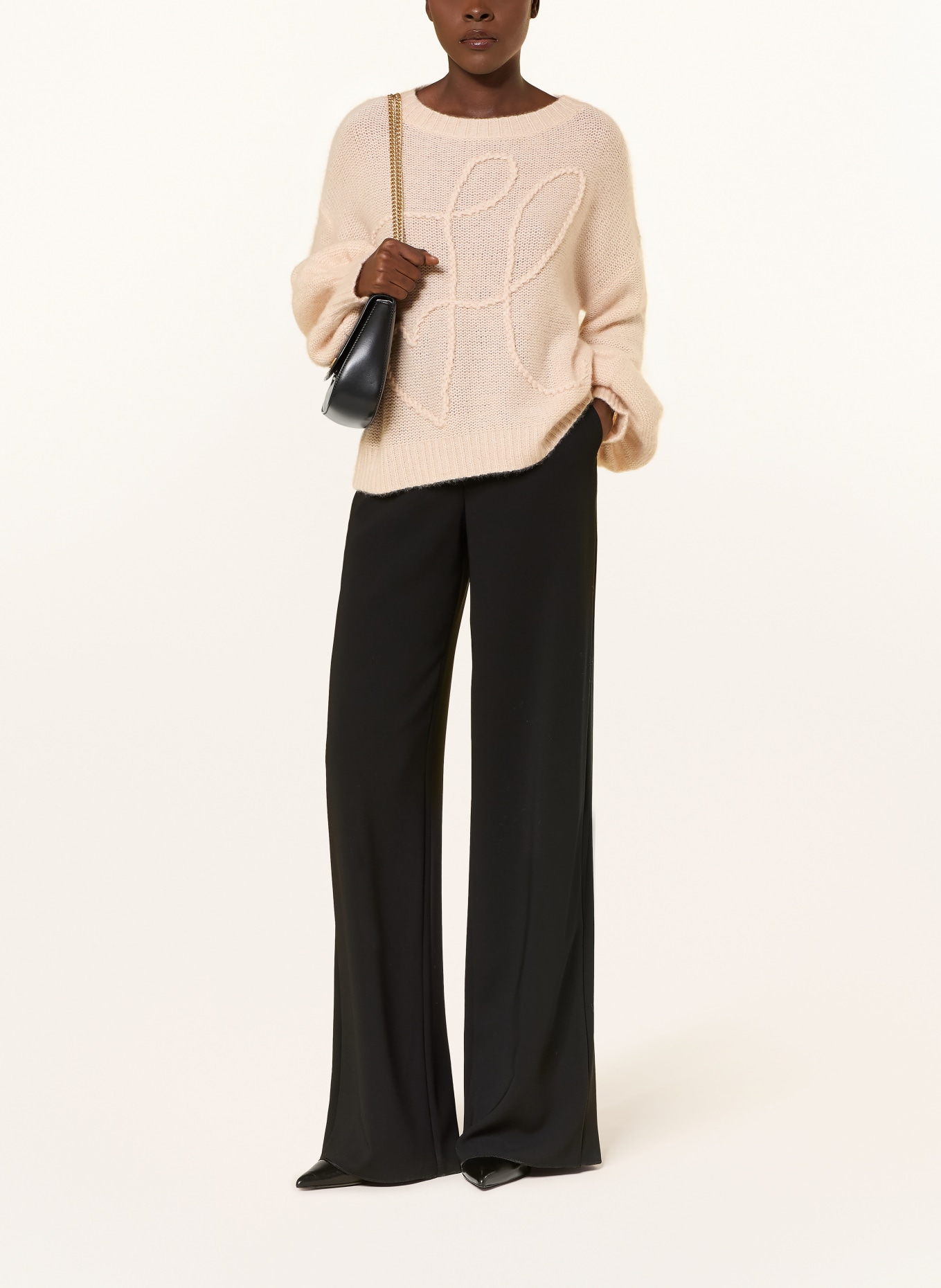 HERZENS Pullover mit Cashmere: BEIGE