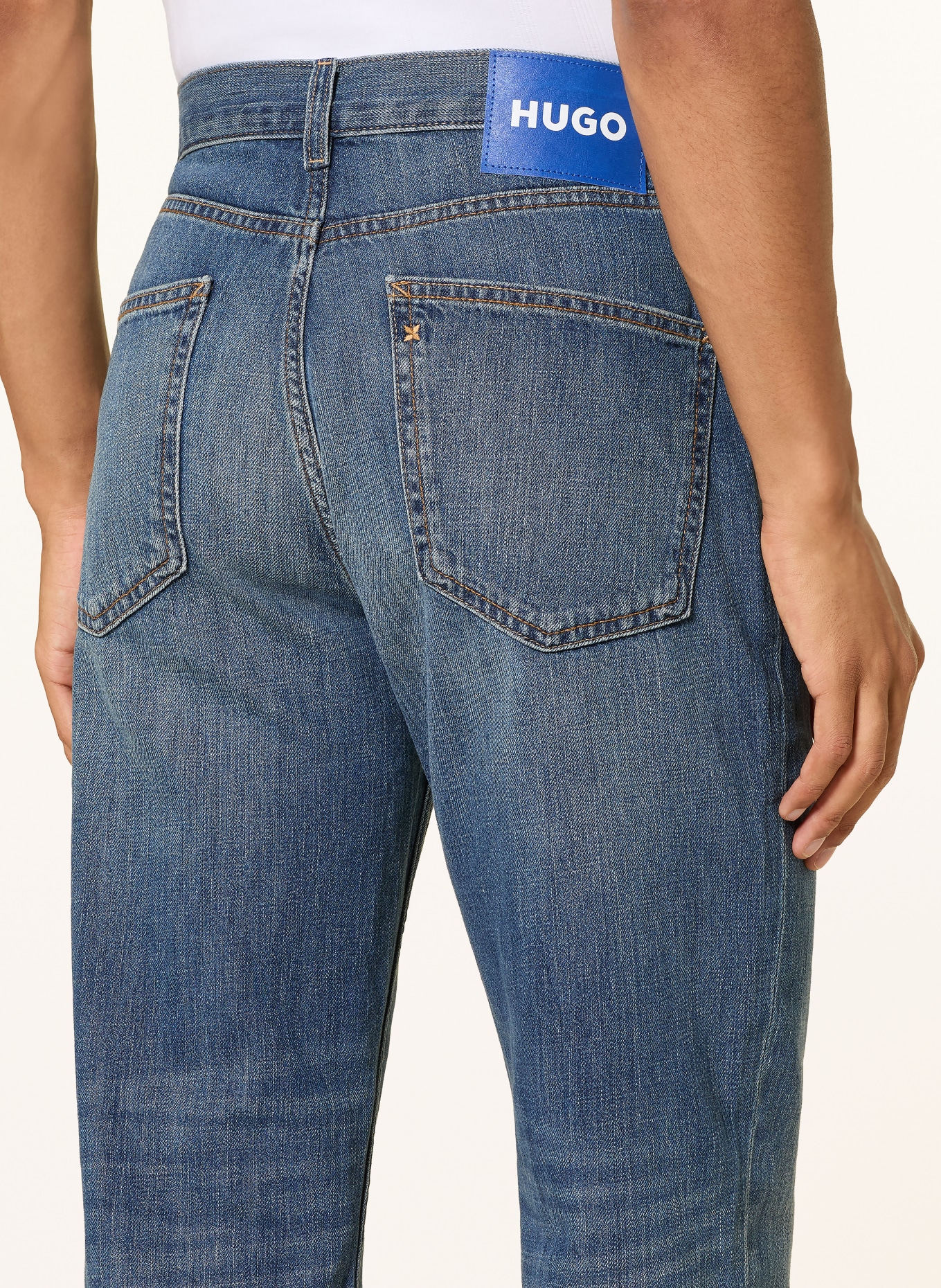 HUGO Blugi JONAH Regular Fit: 434 BRIGHT BLUE