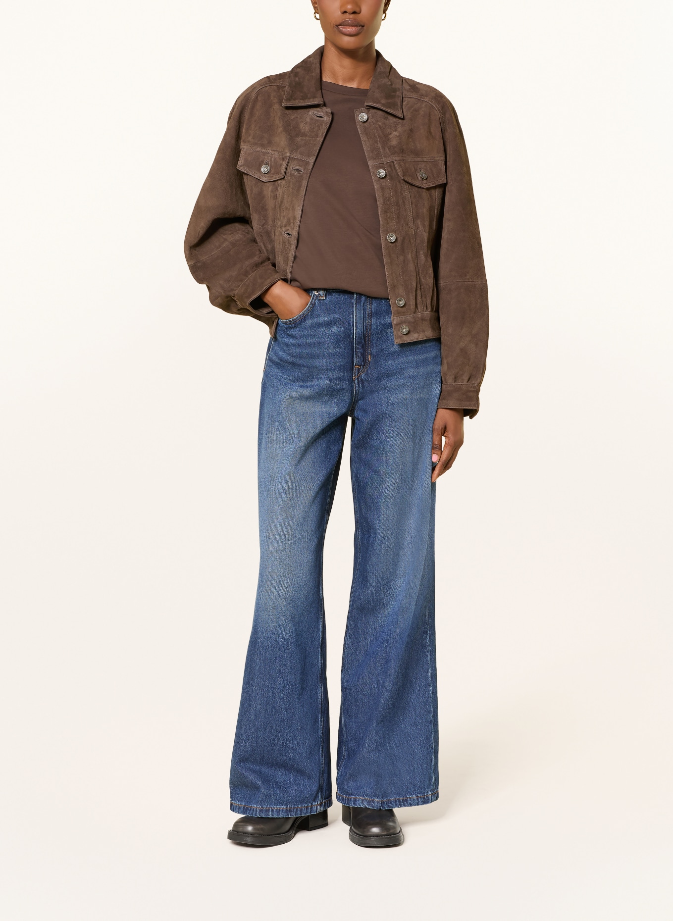 DRYKORN Jean à jambes larges SEAR: 3210 blau