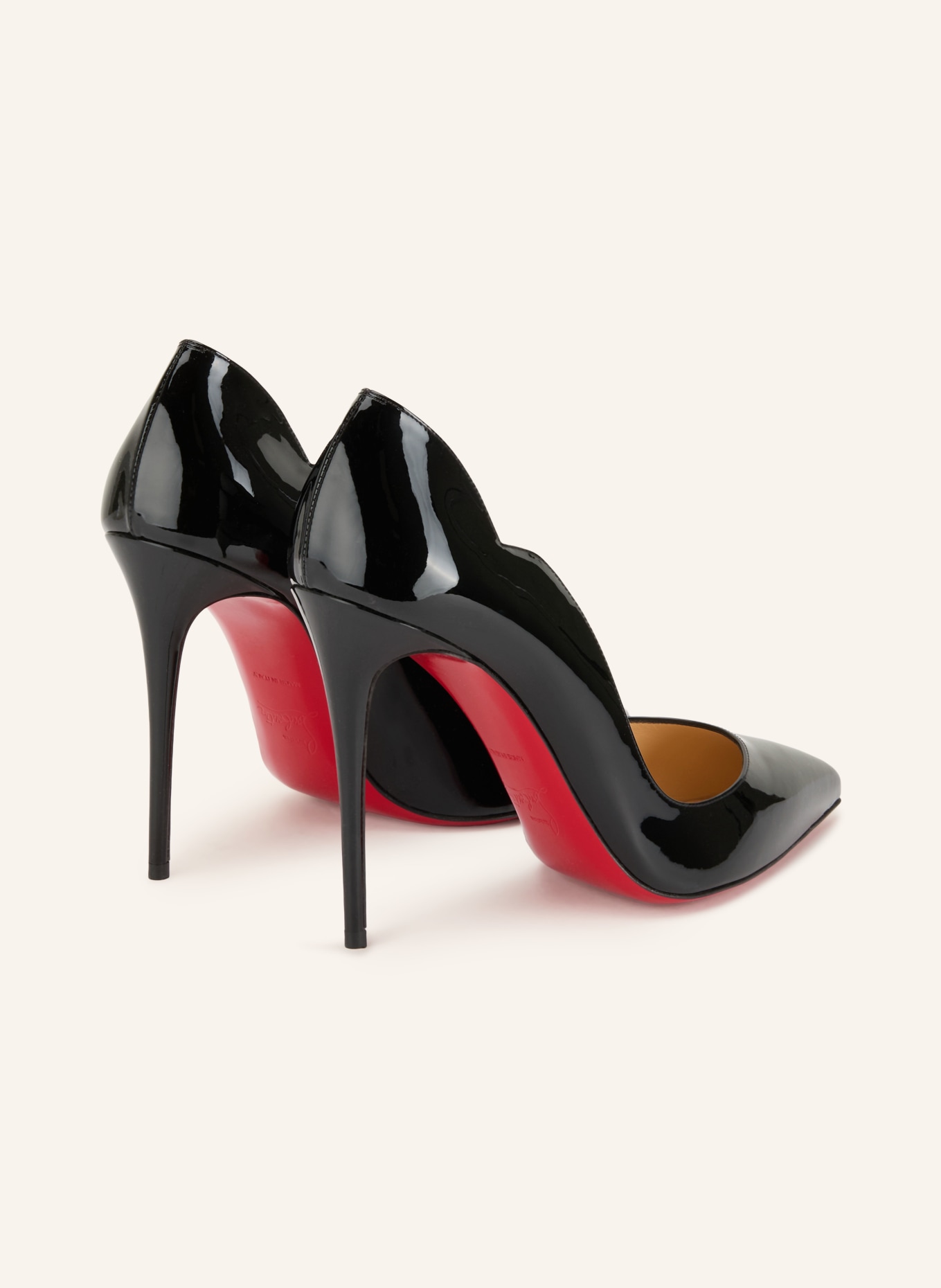 Christian Louboutin Lackpumps HOT CHICK: SCHWARZ