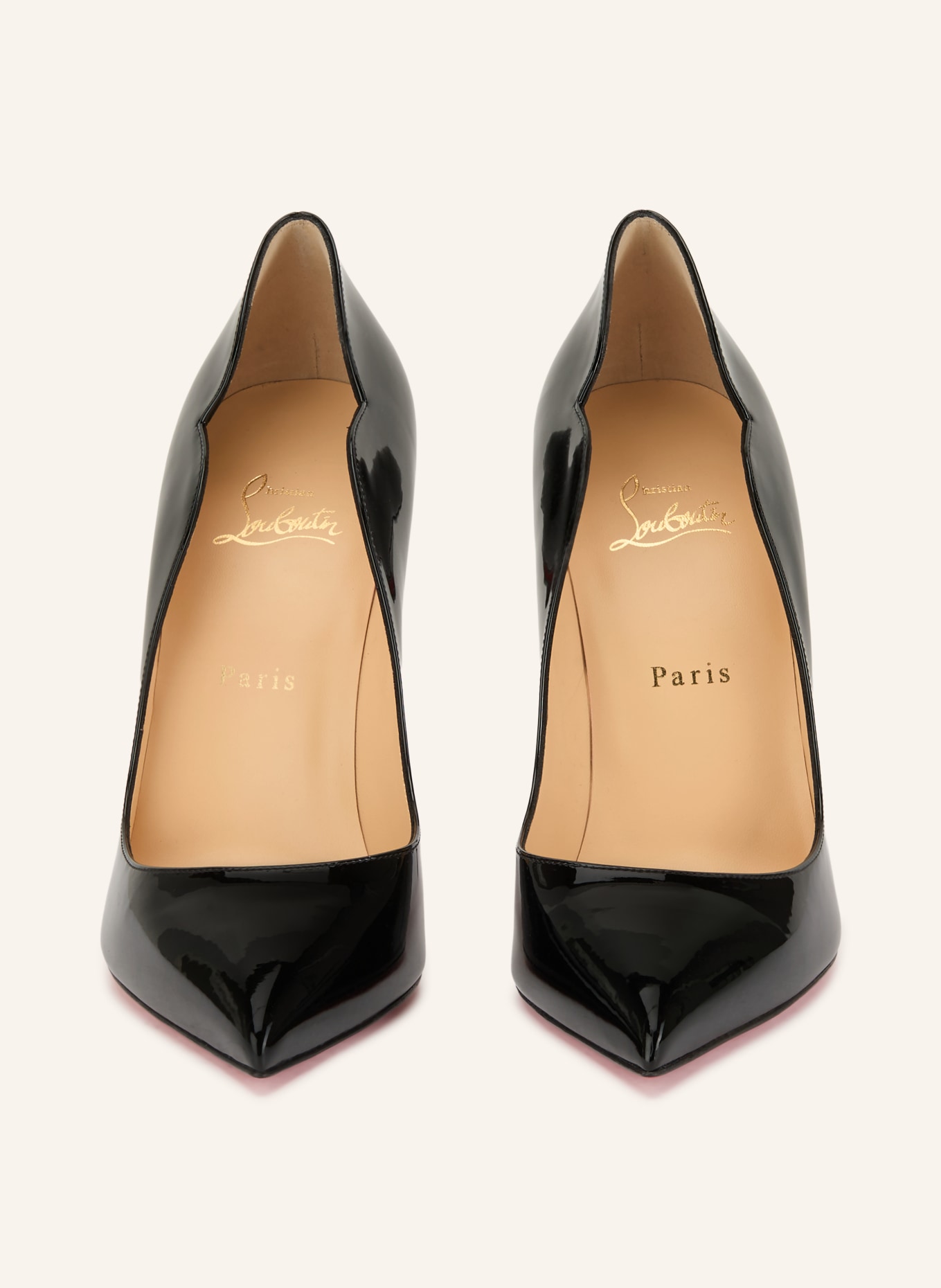 Christian Louboutin Lackpumps HOT CHICK: SCHWARZ