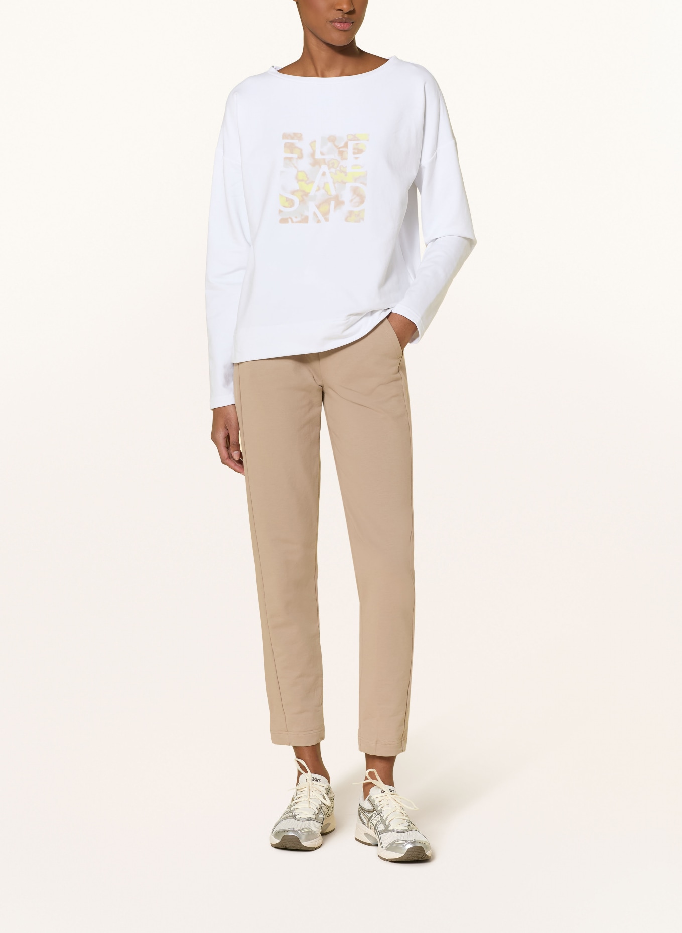 ELBSAND BRINE Sweatpants: CAMEL