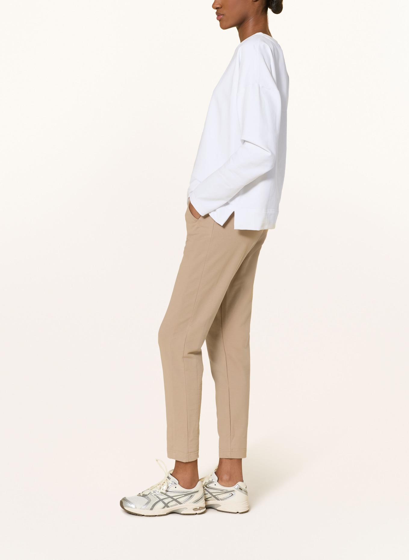 ELBSAND BRINE Sweatpants: CAMEL