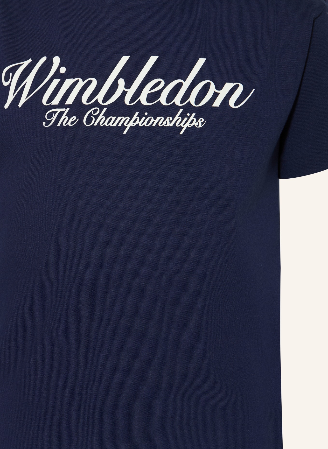 POLO RALPH LAUREN T-shirt WIMBLEDON: DONKERBLAUW