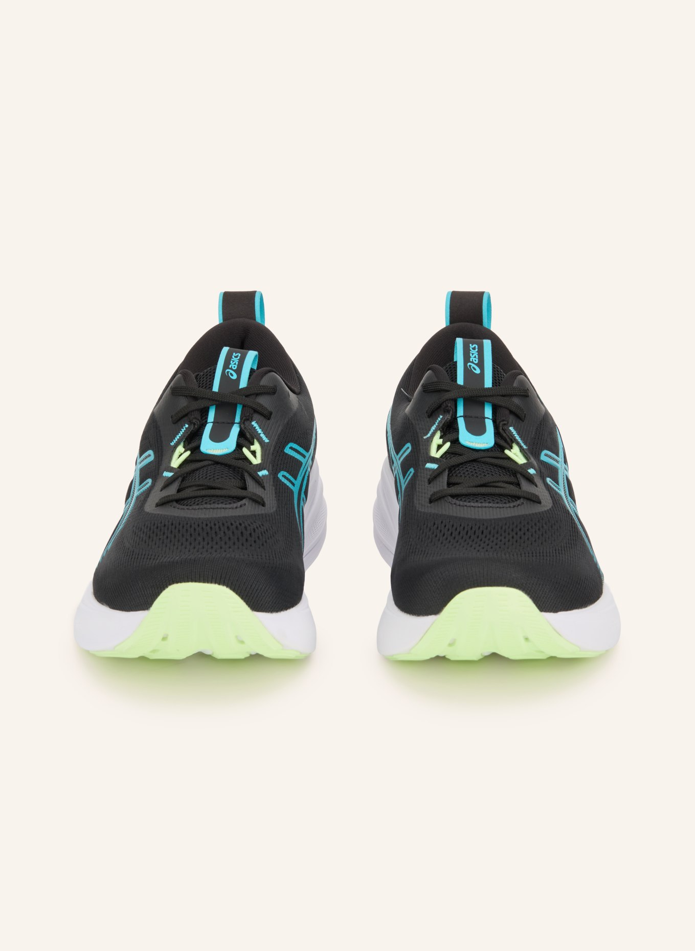 ASICS Buty do biegania GEL-PULSE 17: CZARNY / NIEBIESKI
