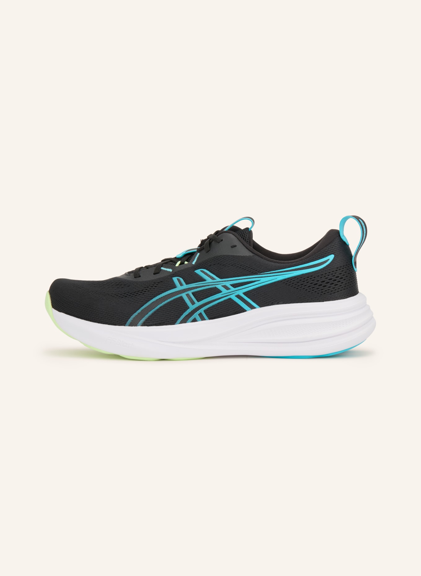 ASICS Buty do biegania GEL-PULSE 17: CZARNY / NIEBIESKI
