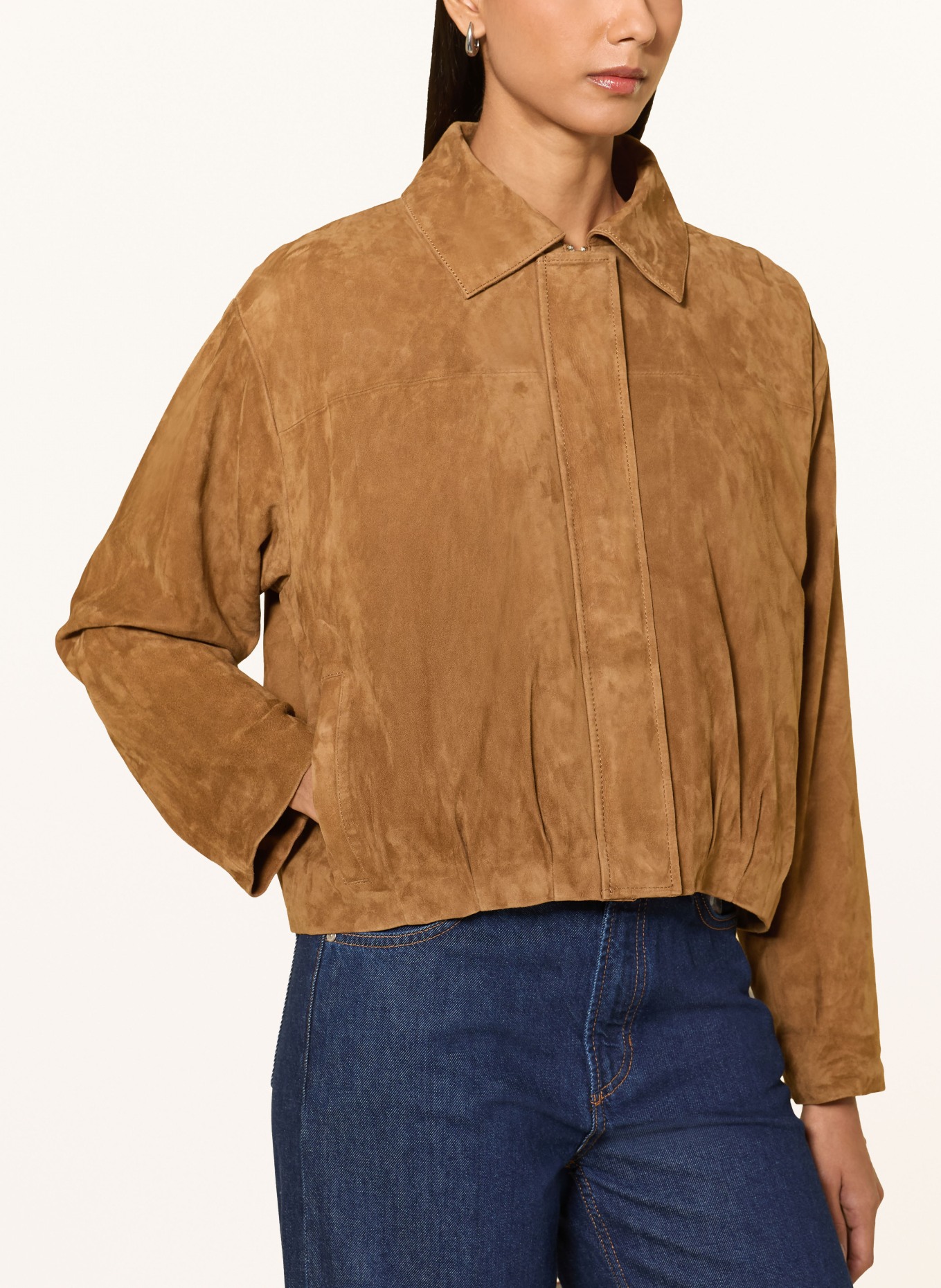 darling harbour Blouson en cuir: WALNUT