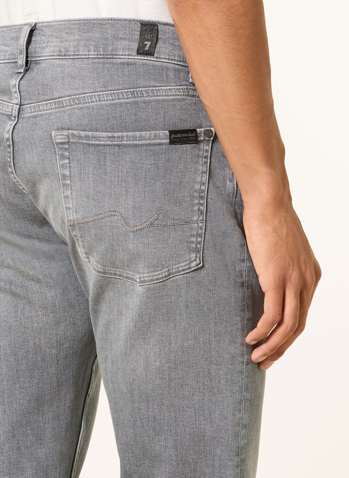 7 for all mankind Džíny SLIMMY FAINT Slim Fit: 3LI Grey