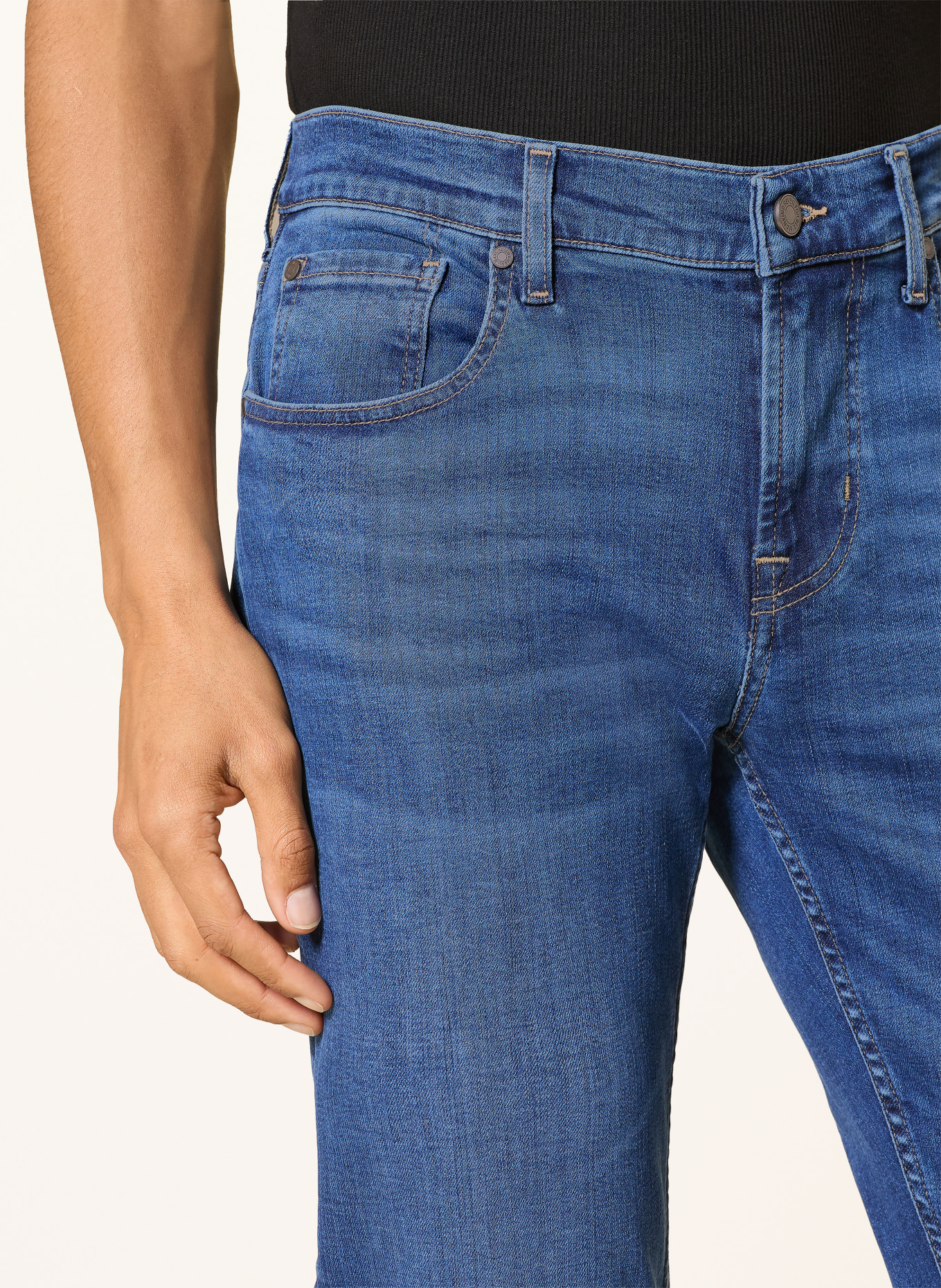 7 for all mankind Jeans SLIMMY TAPERED Extra Slim Fit: 3LK Mid Blue
