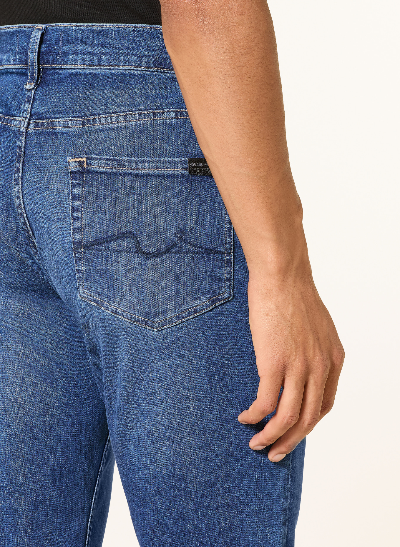 7 for all mankind Jeans SLIMMY TAPERED Extra Slim Fit: 3LK Mid Blue