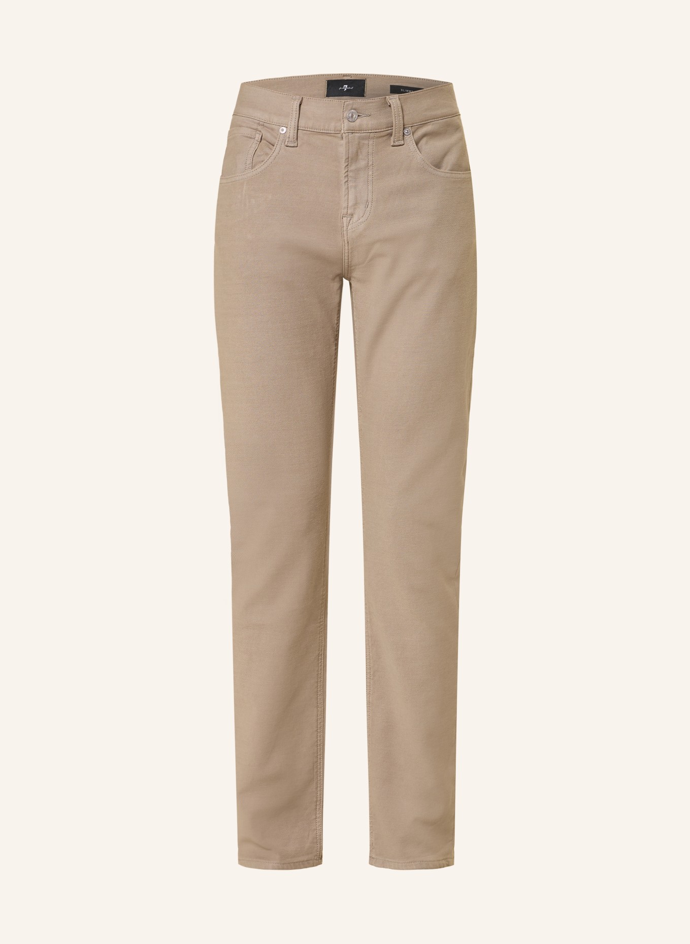7 for all mankind SLIMMY Slim Fit Pants: BEIGE