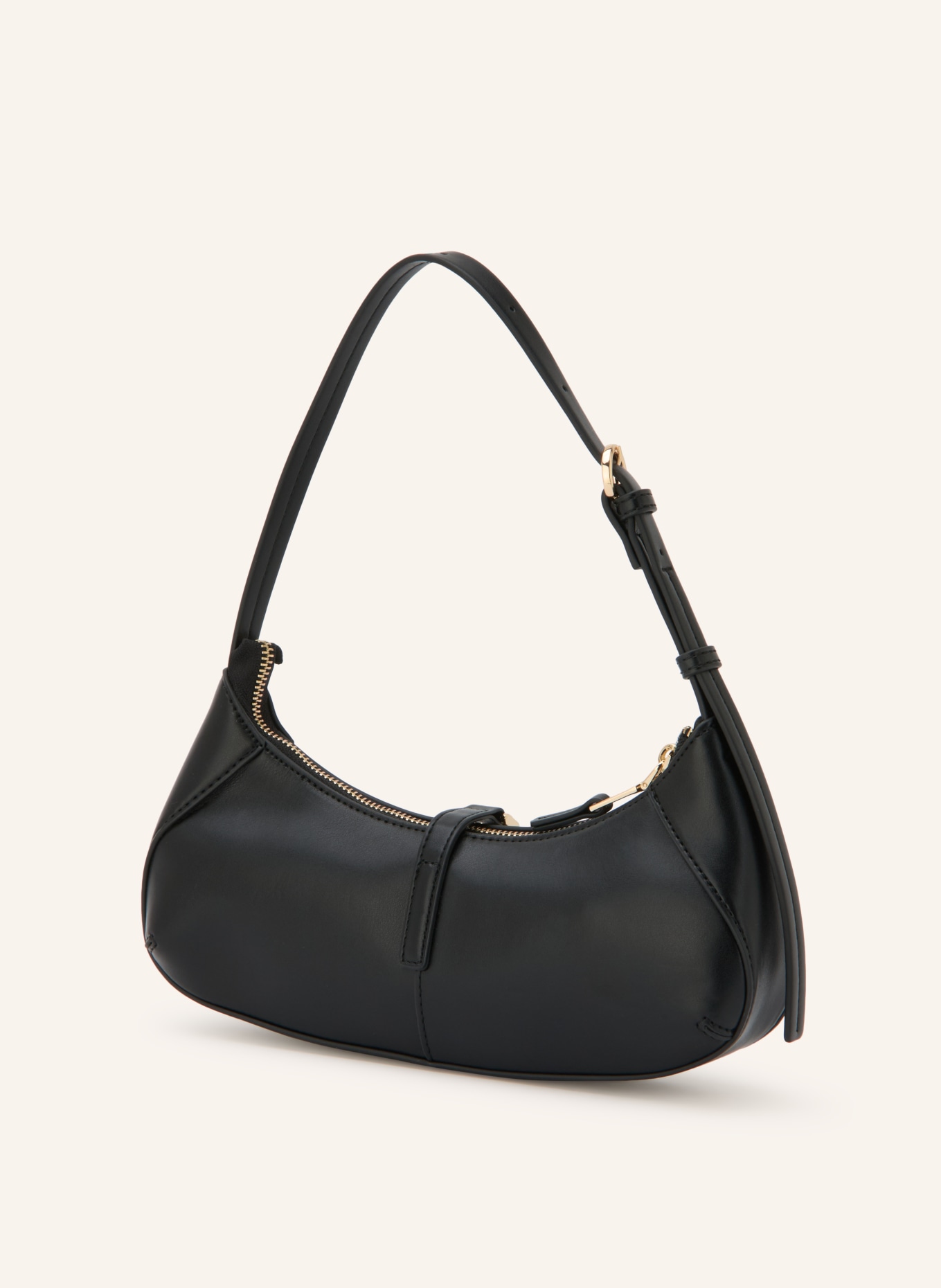 SEIDENFELT Handtas LOVIISA: ZWART
