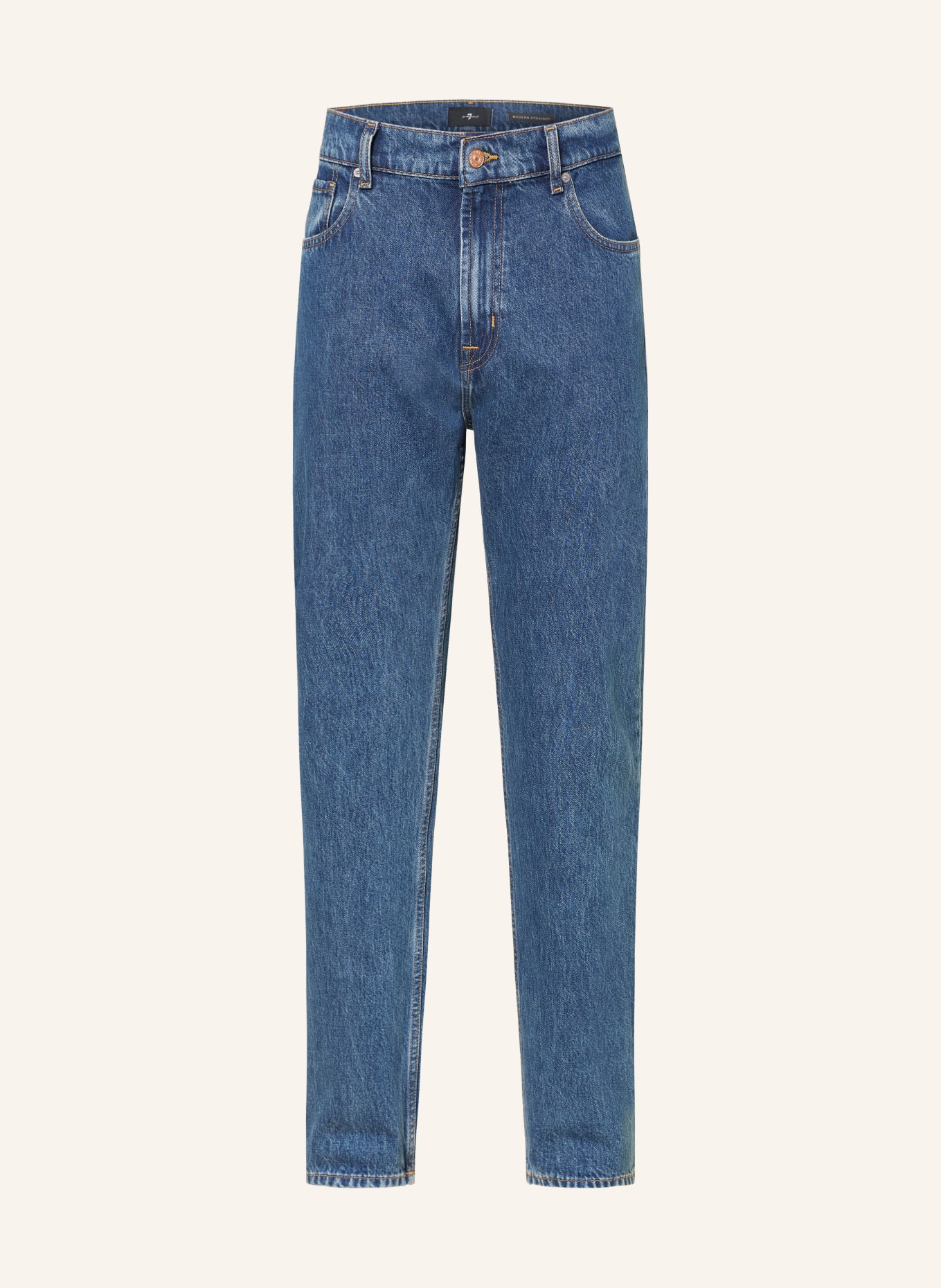 7 for all mankind Jeans MODERN STRAIGHT Straight Fit: 3LO Mid Blue