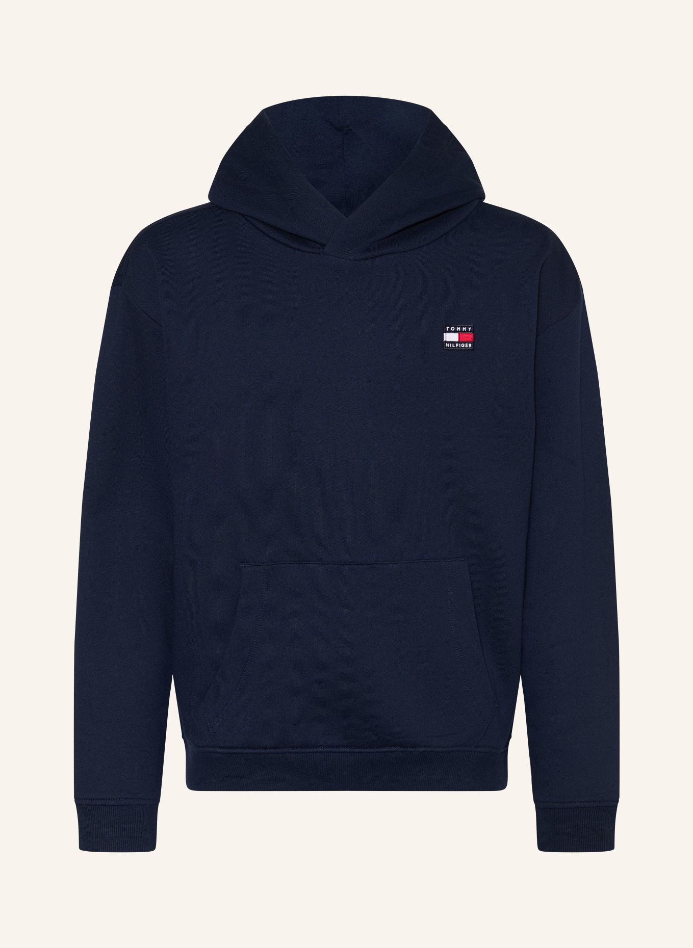 TOMMY HILFIGER Hoodie: DUNKELBLAU
