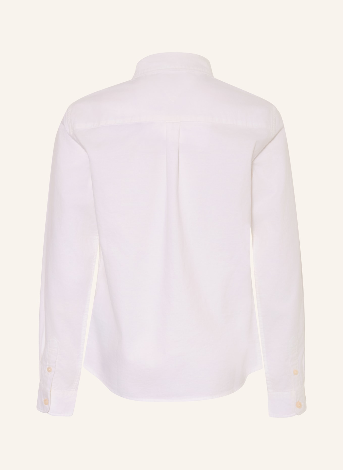 TOMMY HILFIGER Oxford-skjorte: HVID