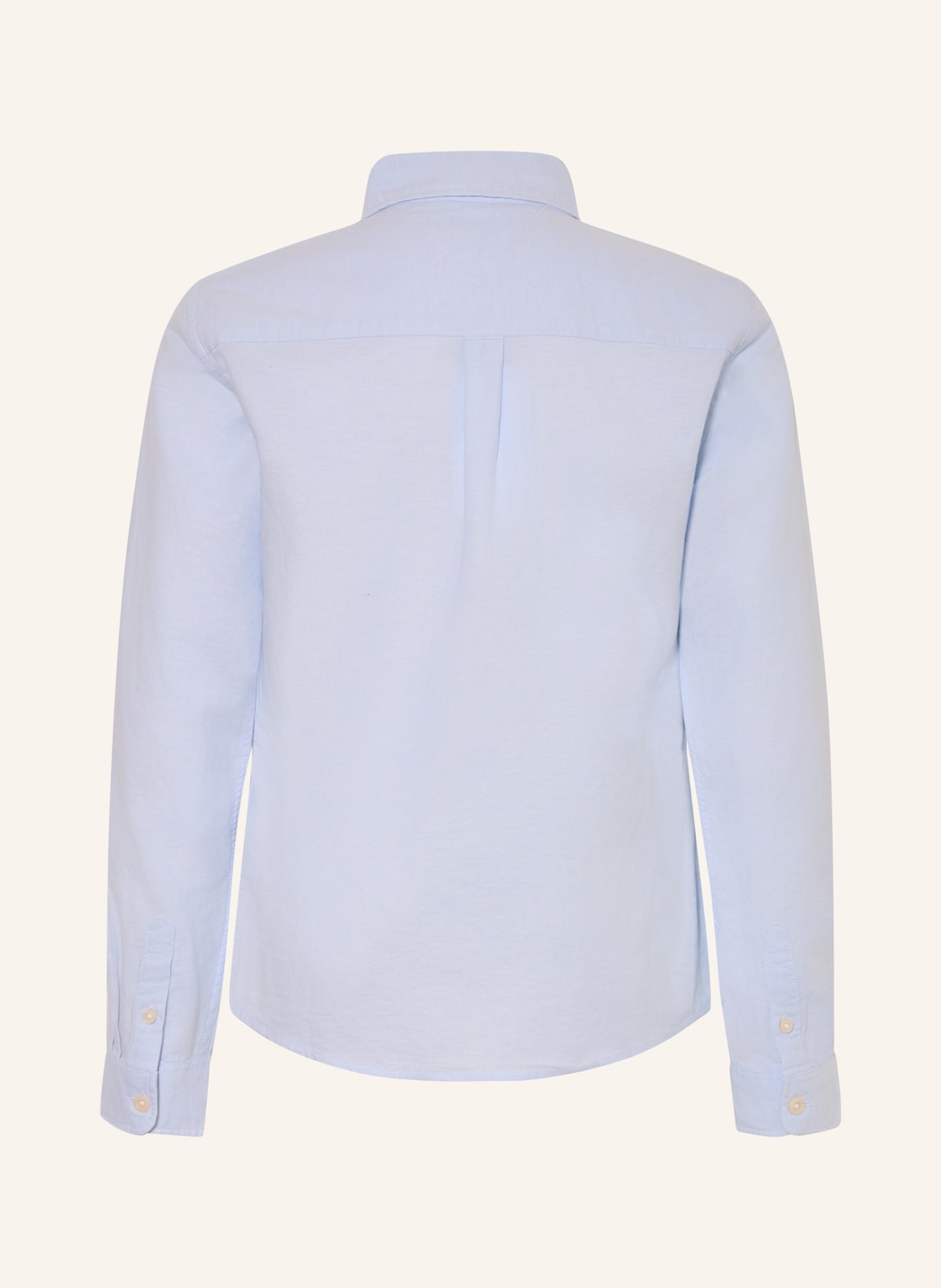 TOMMY HILFIGER Oxford-skjorte: LYSEBLÅ