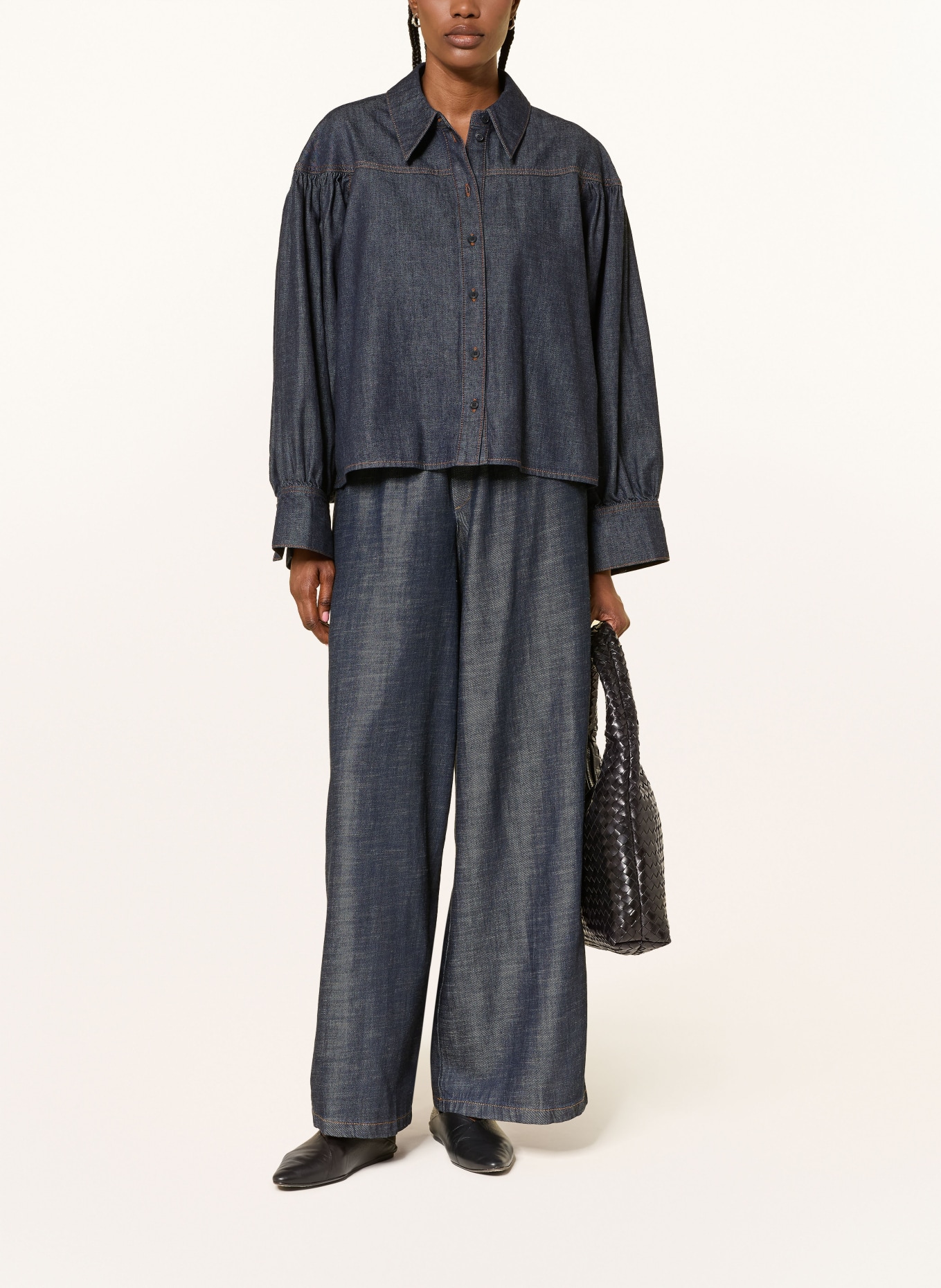 DRYKORN Wide Leg Jeans CEILING: 3000 blau