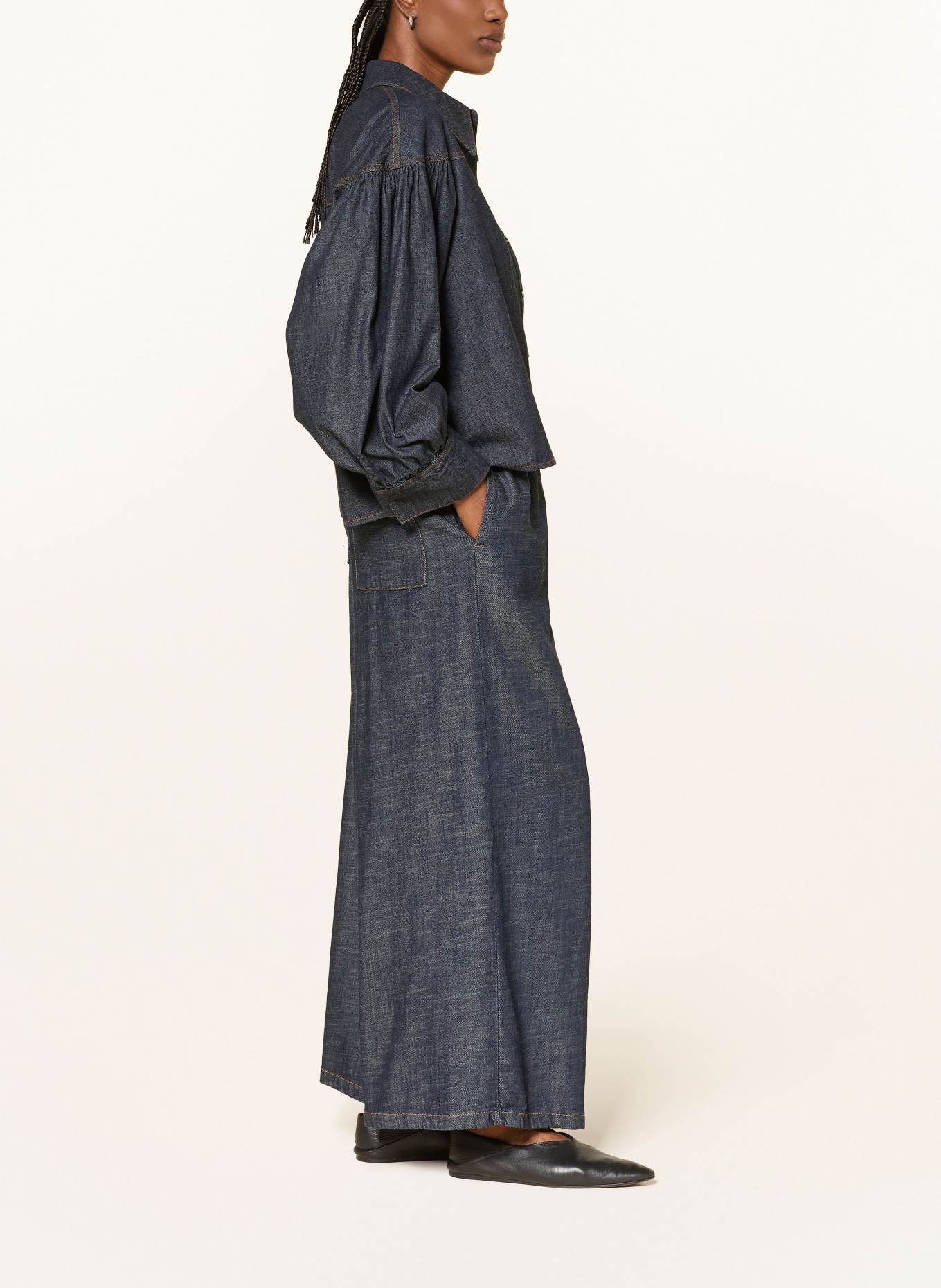 DRYKORN Wide Leg Jeans CEILING: 3000 blau