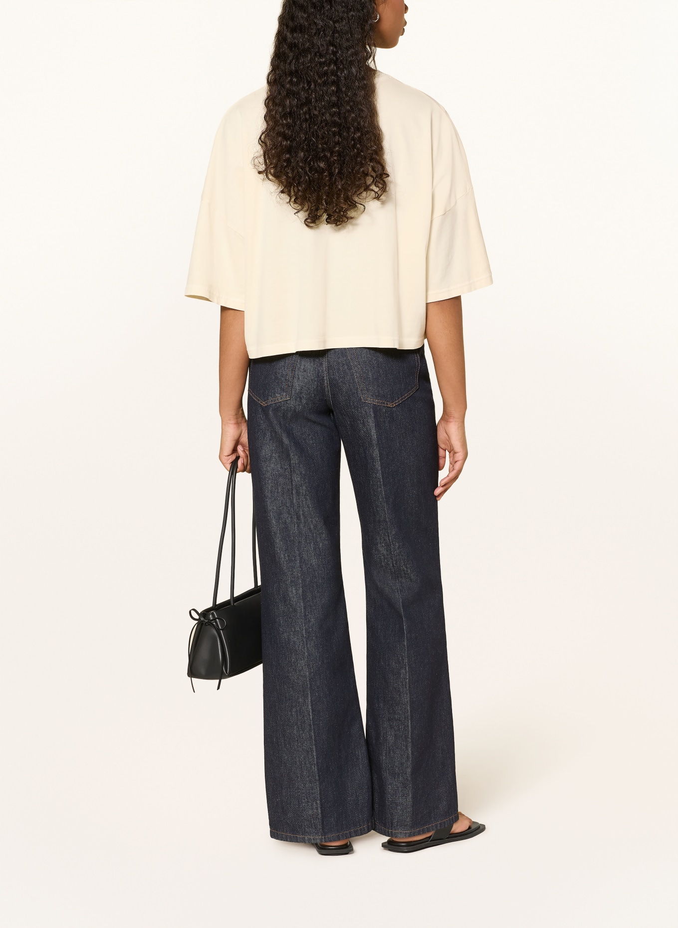DRYKORN MARVA T-shirt: LIGHT YELLOW
