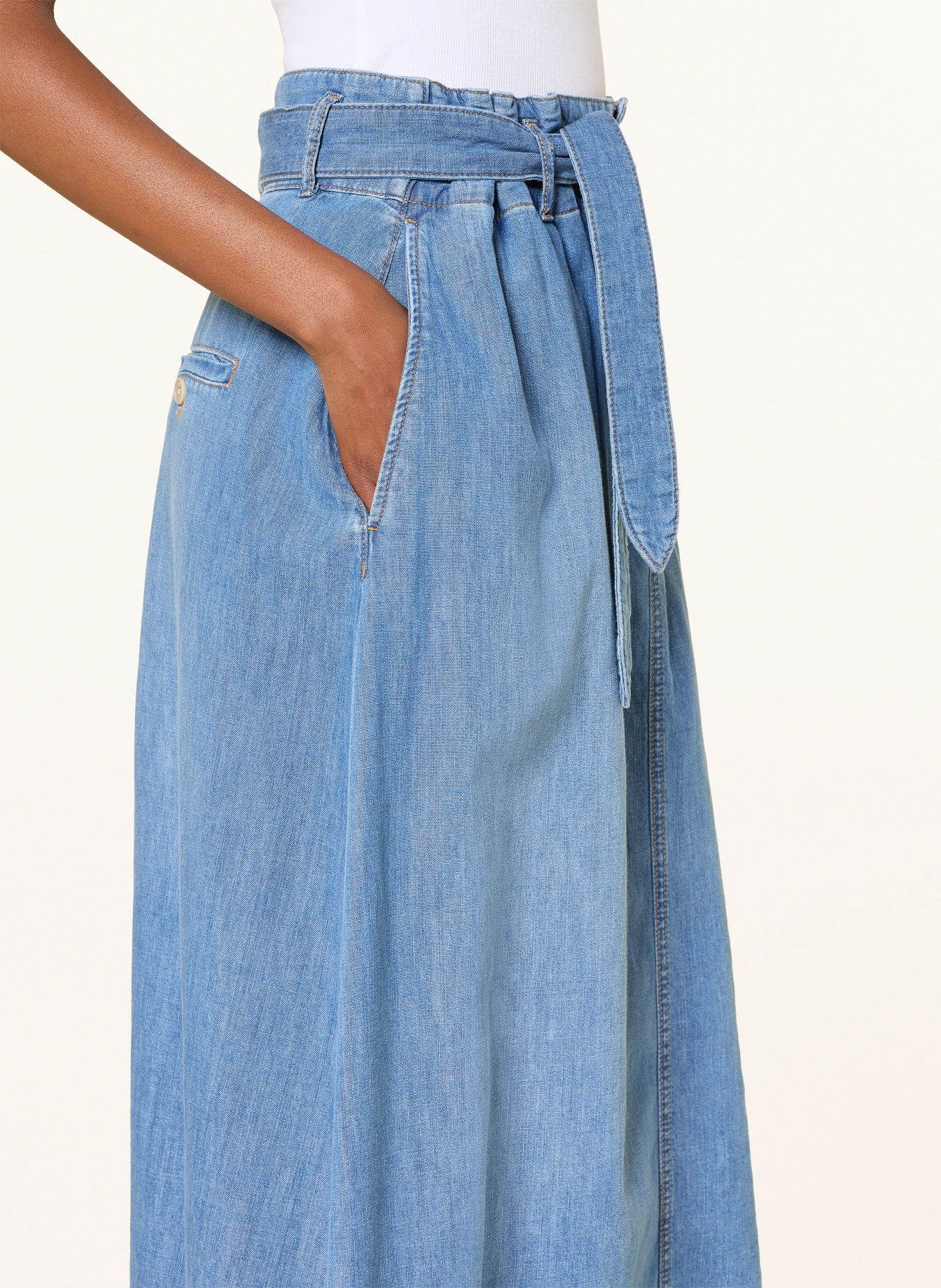 DRYKORN Jeansrock EDMEA: BLAU