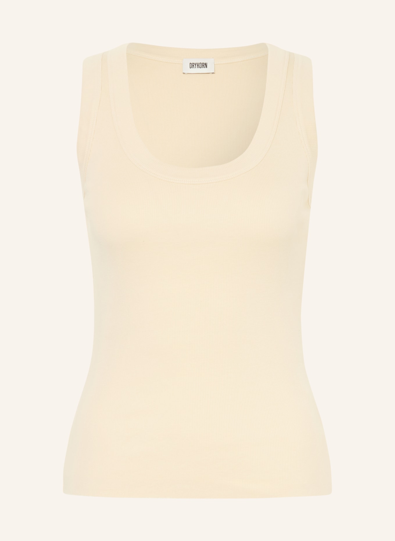 DRYKORN Tanktop TAVIRA: LICHTGEEL