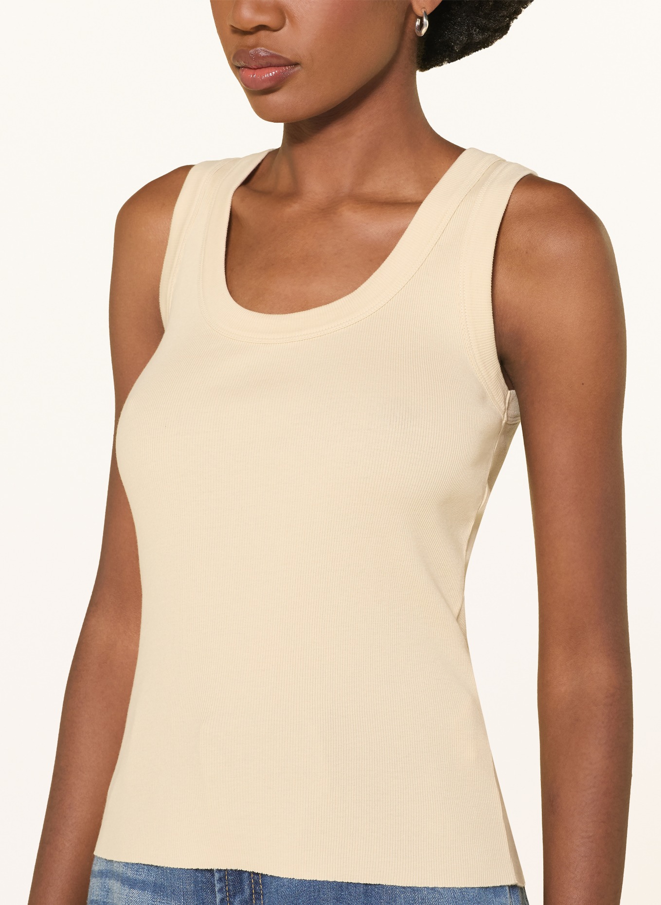 DRYKORN Tanktop TAVIRA: LICHTGEEL