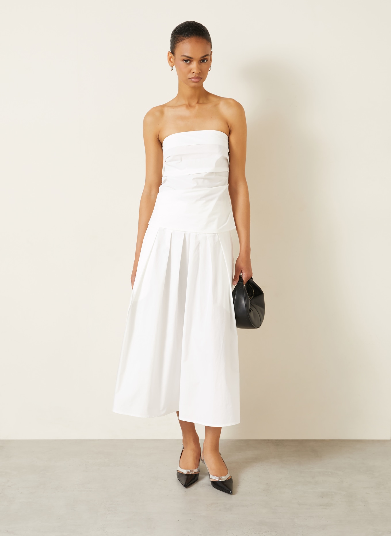 Proenza Schouler Off-shoulder top MAISY WHITE LABEL: WIT